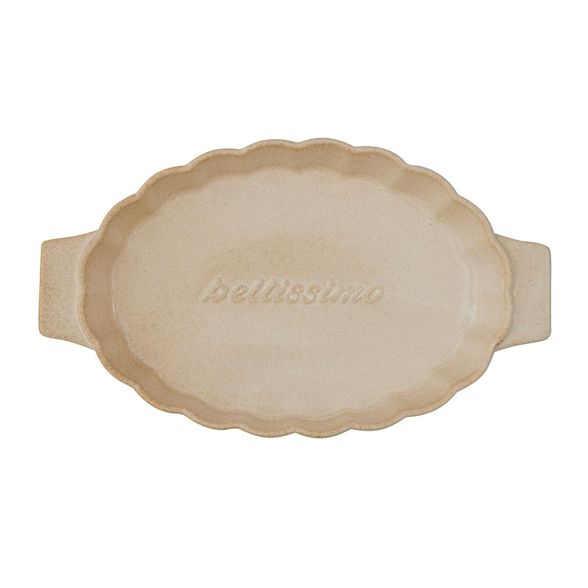 Assemble Toscana Ceramic Baker 38x23x6.5cm Natural