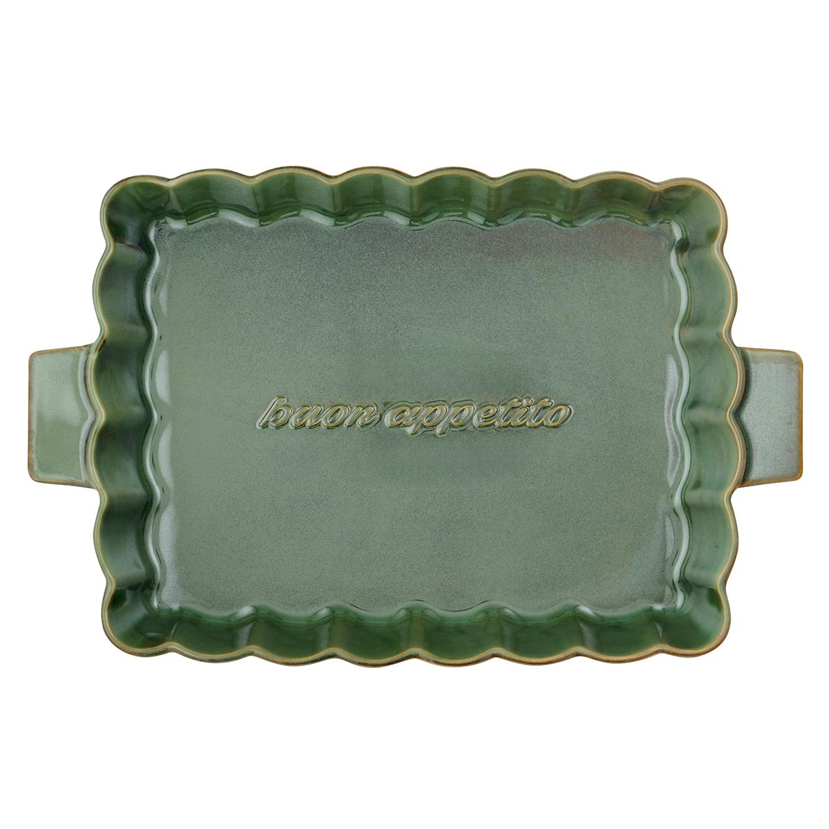 Assemble Toscana Ceramic Baker 42x27x6.5cm Olive