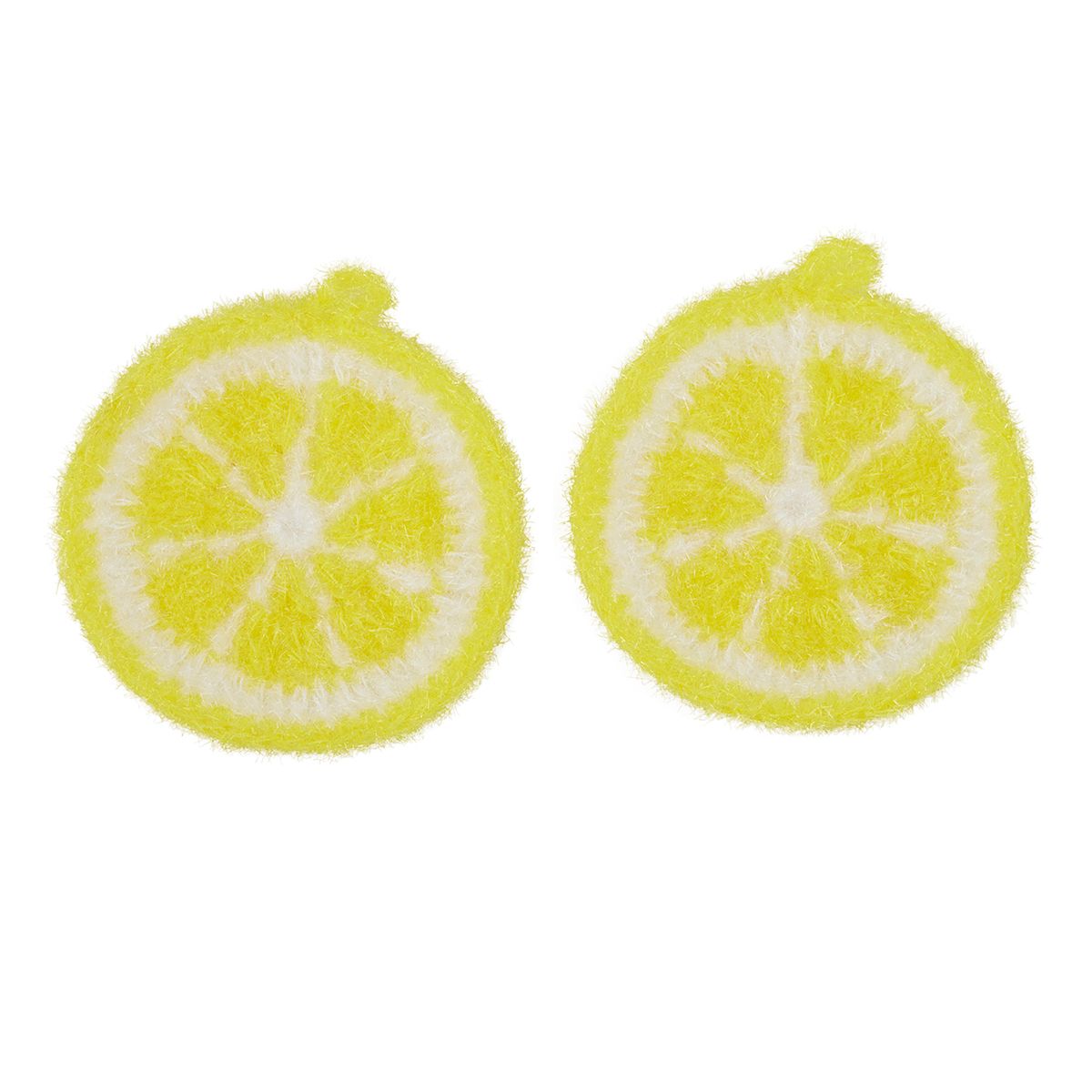 Assemble Lemon Set of 2 Kitchen Scrubbies