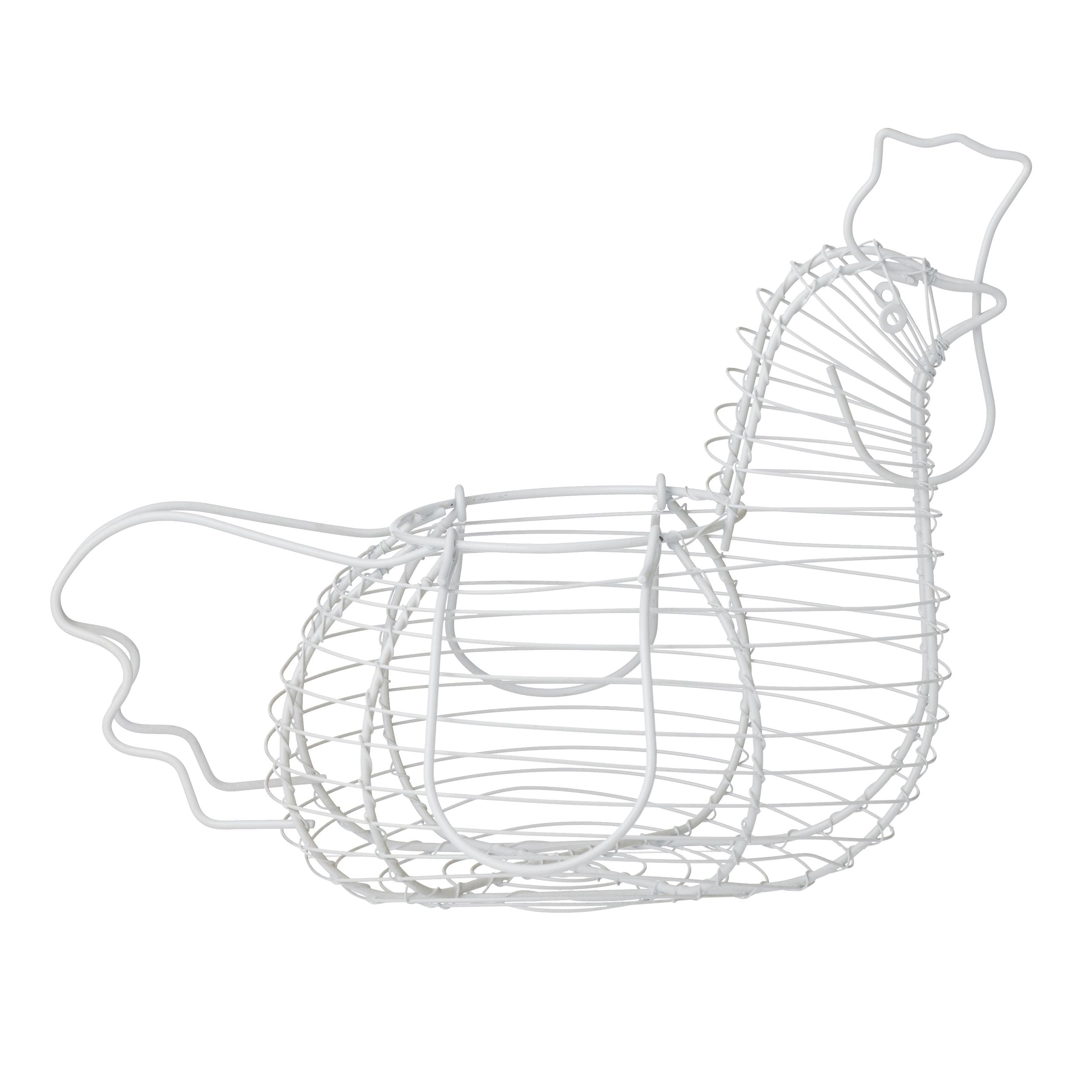 Assemble Chook Metal Basket Ivory