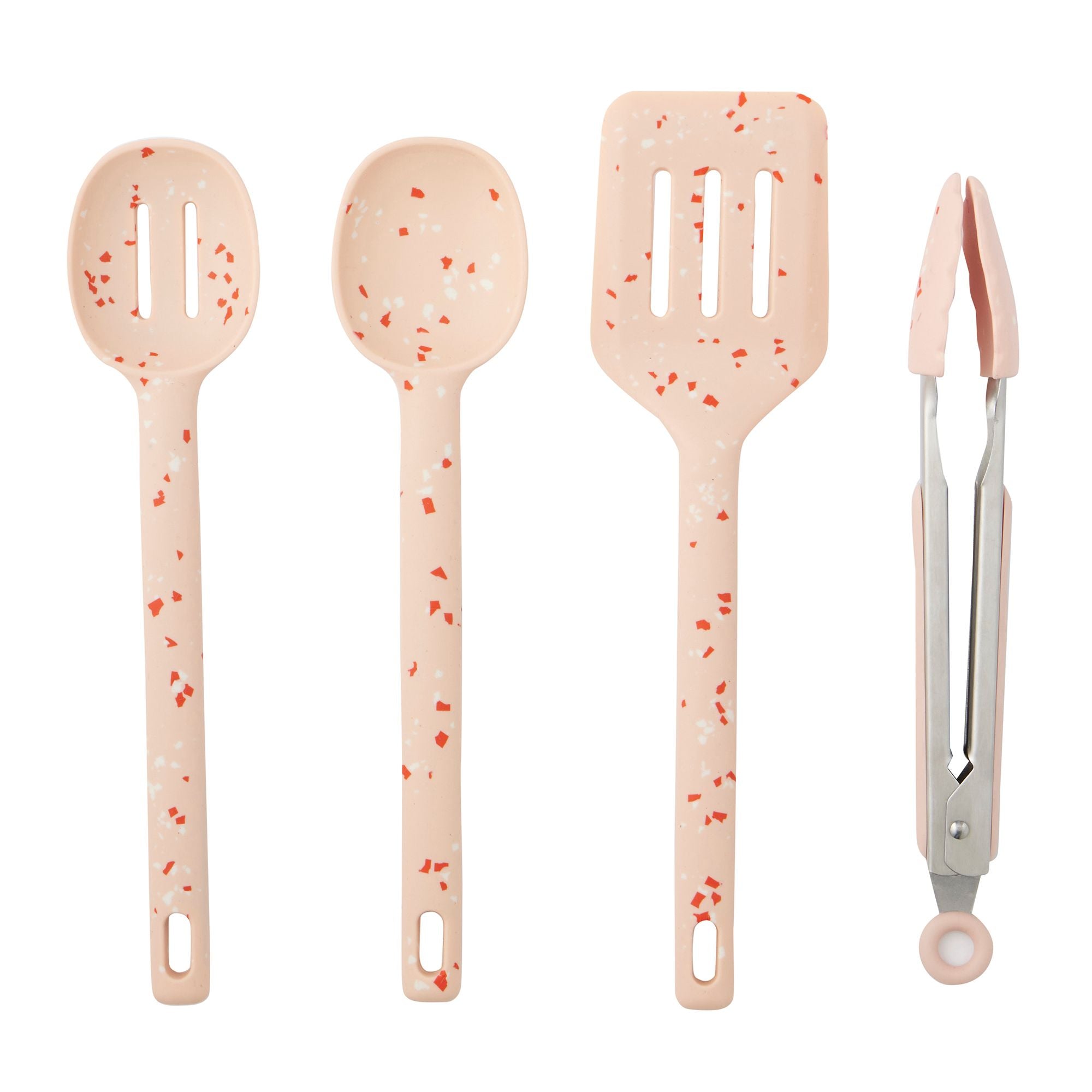 Assemble Gem 4pc Silicone/Stainless Steel Tool Set Nude