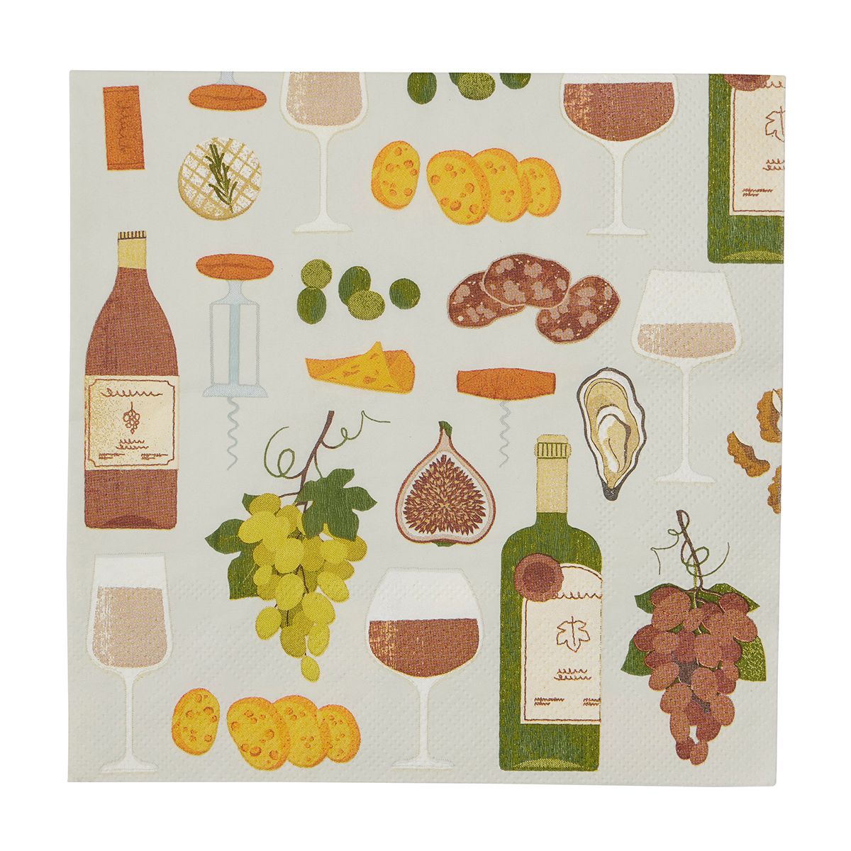Assemble L'heure du Vin 20pk 3 Ply Napkin