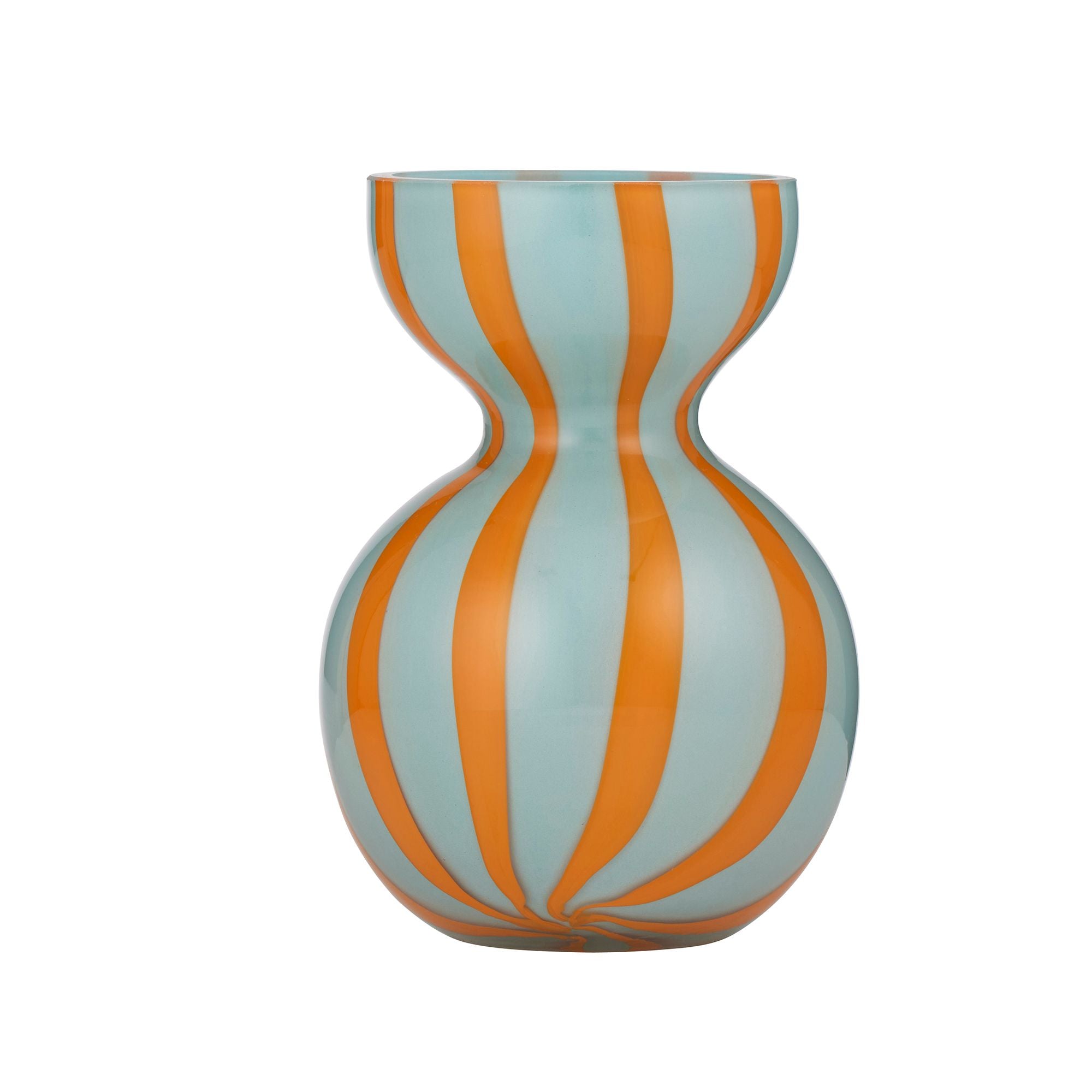 Coast To Coast Bobbi Glass Vase Blue/Orange