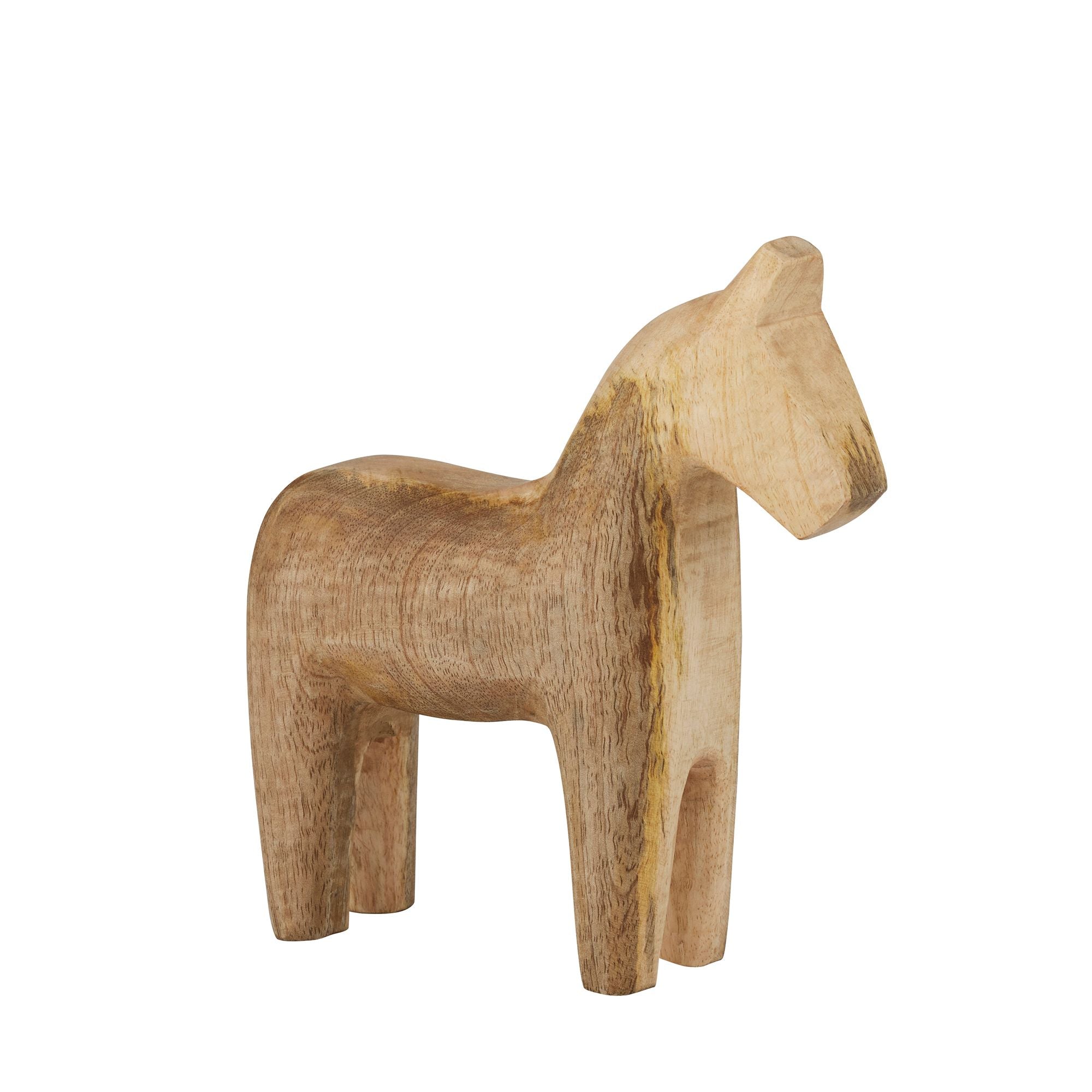 Coast To Coast Rancho Wood Horse Sculpture 20x4x20cm Natural
