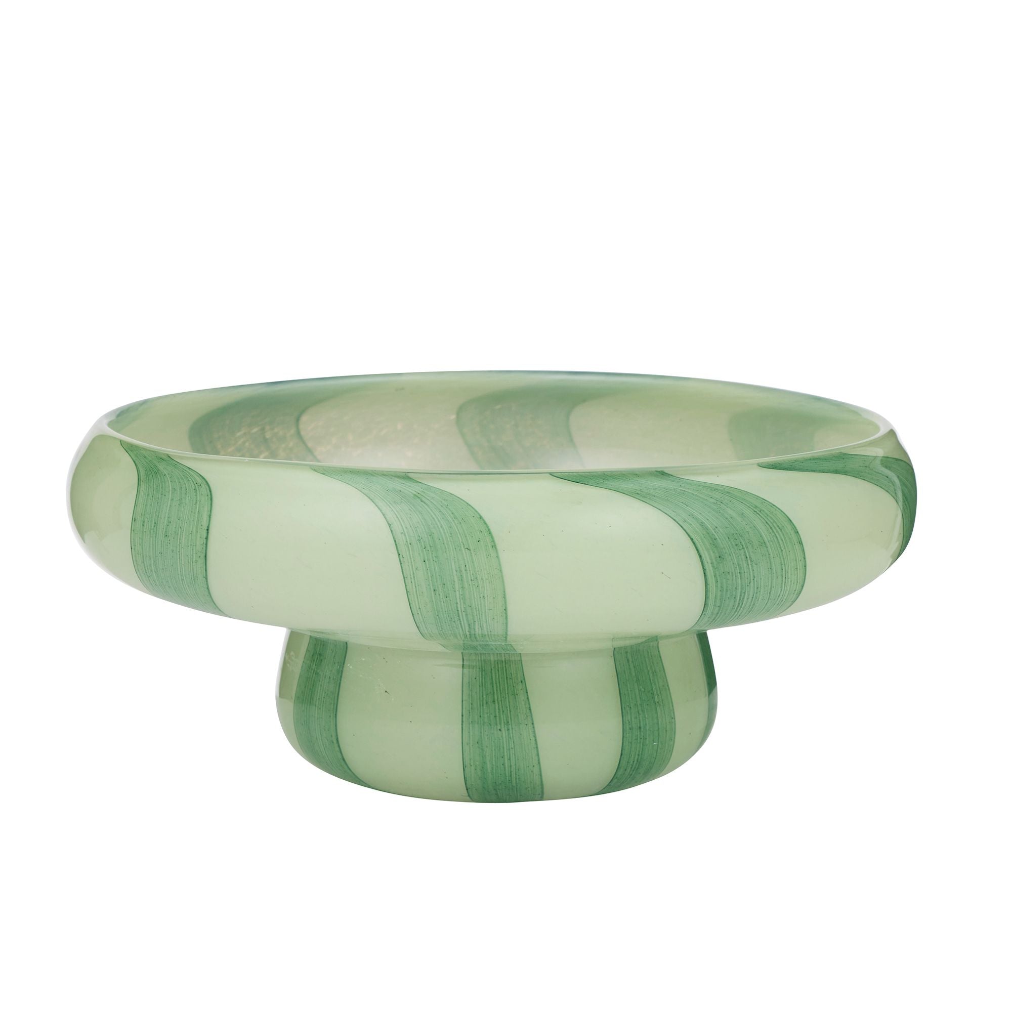 Coast To Coast Granger Glass Bowl Sage/Forrest