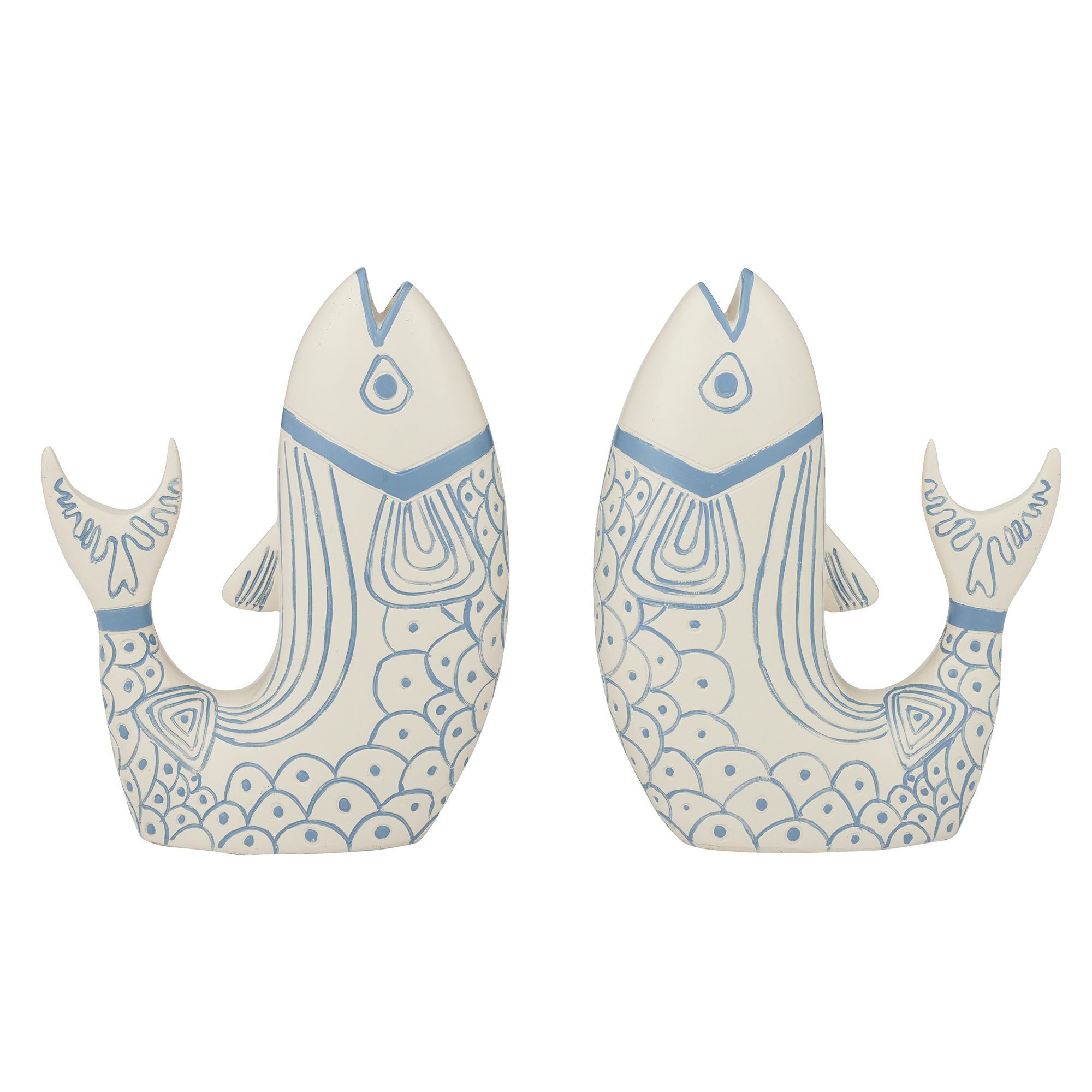 Coast To Coast Fish Tale Set of 2 Resin Bookends