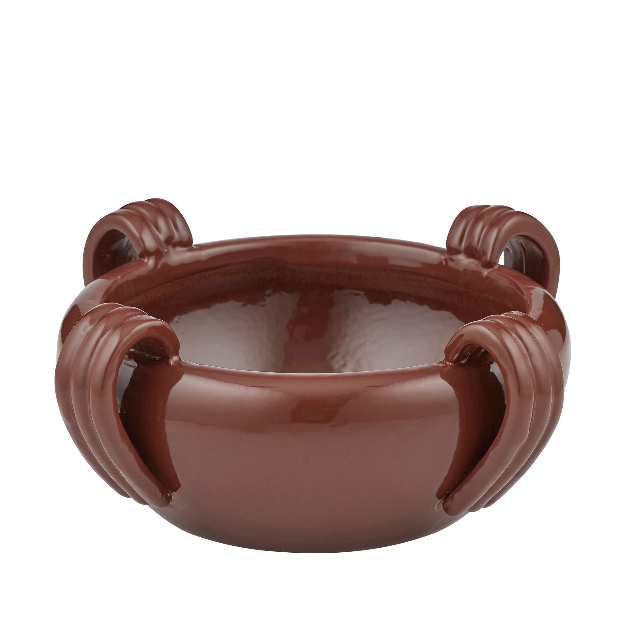 Coast To Coast Enzo Ceramic Bowl Russet