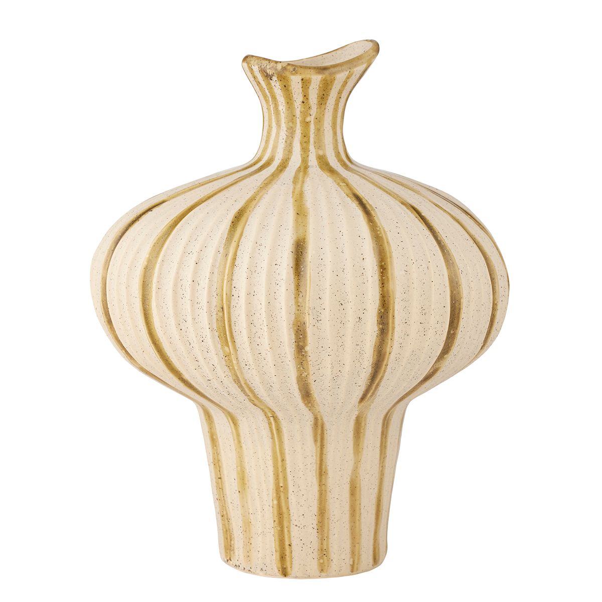 Coast To Coast Alessia Ceramic Vase Ivory/Olive