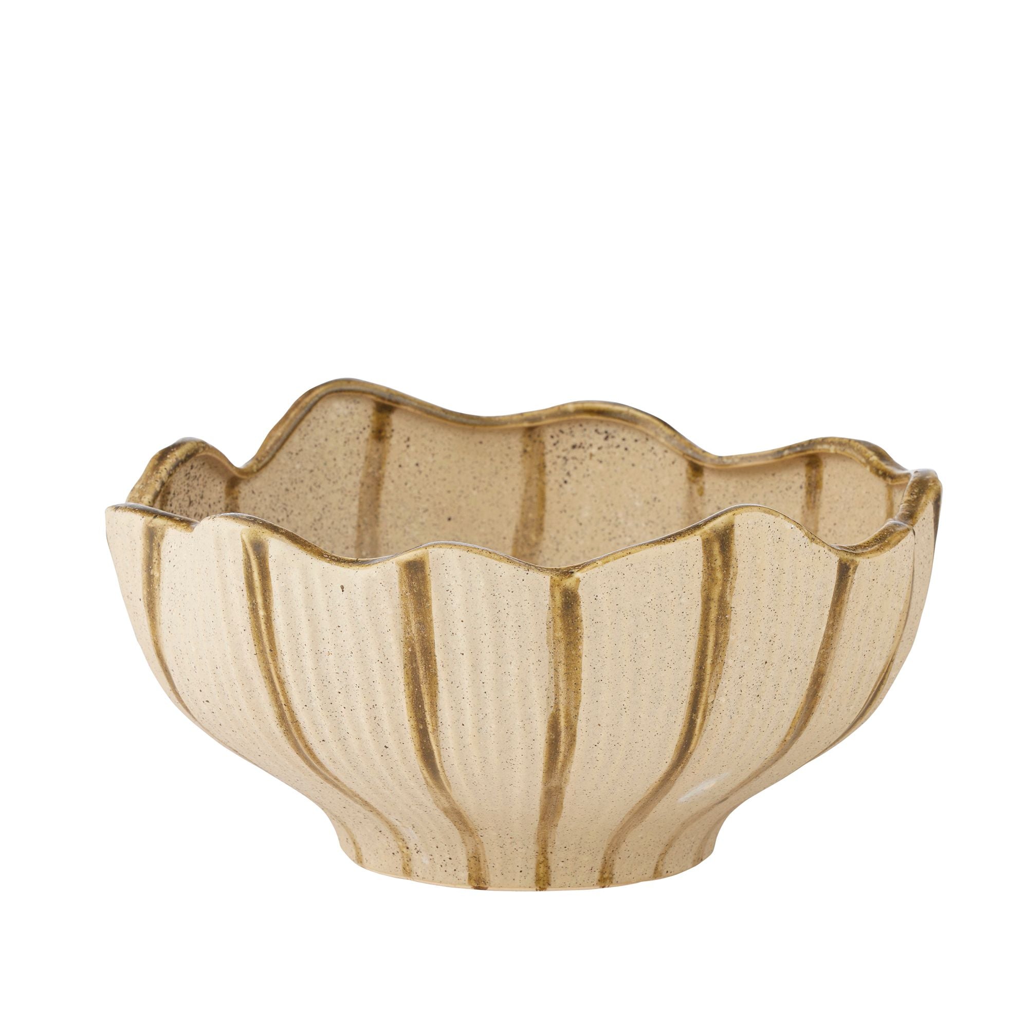 Coast To Coast Alessia Ceramic Bowl Ivory/Olive