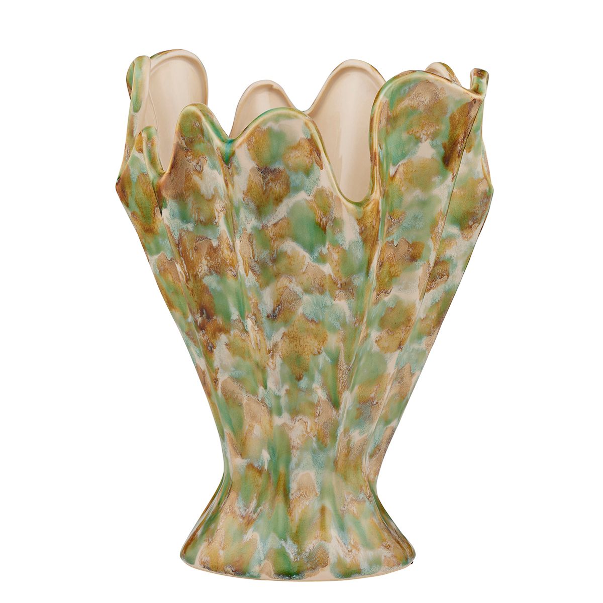 Coast To Coast Amara Ceramic Vase Green Multi