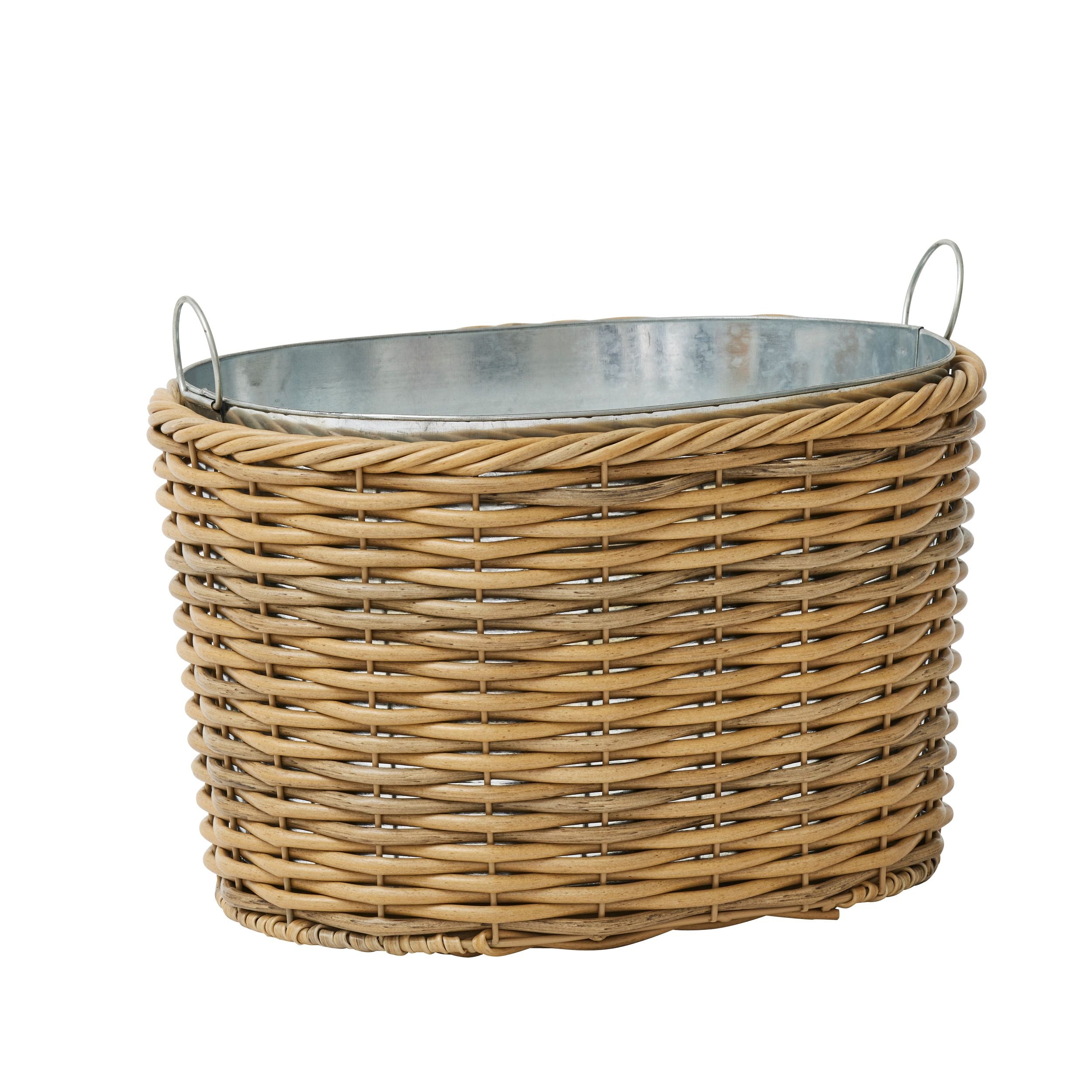 Assemble Party PE Rattan Cooler Natural