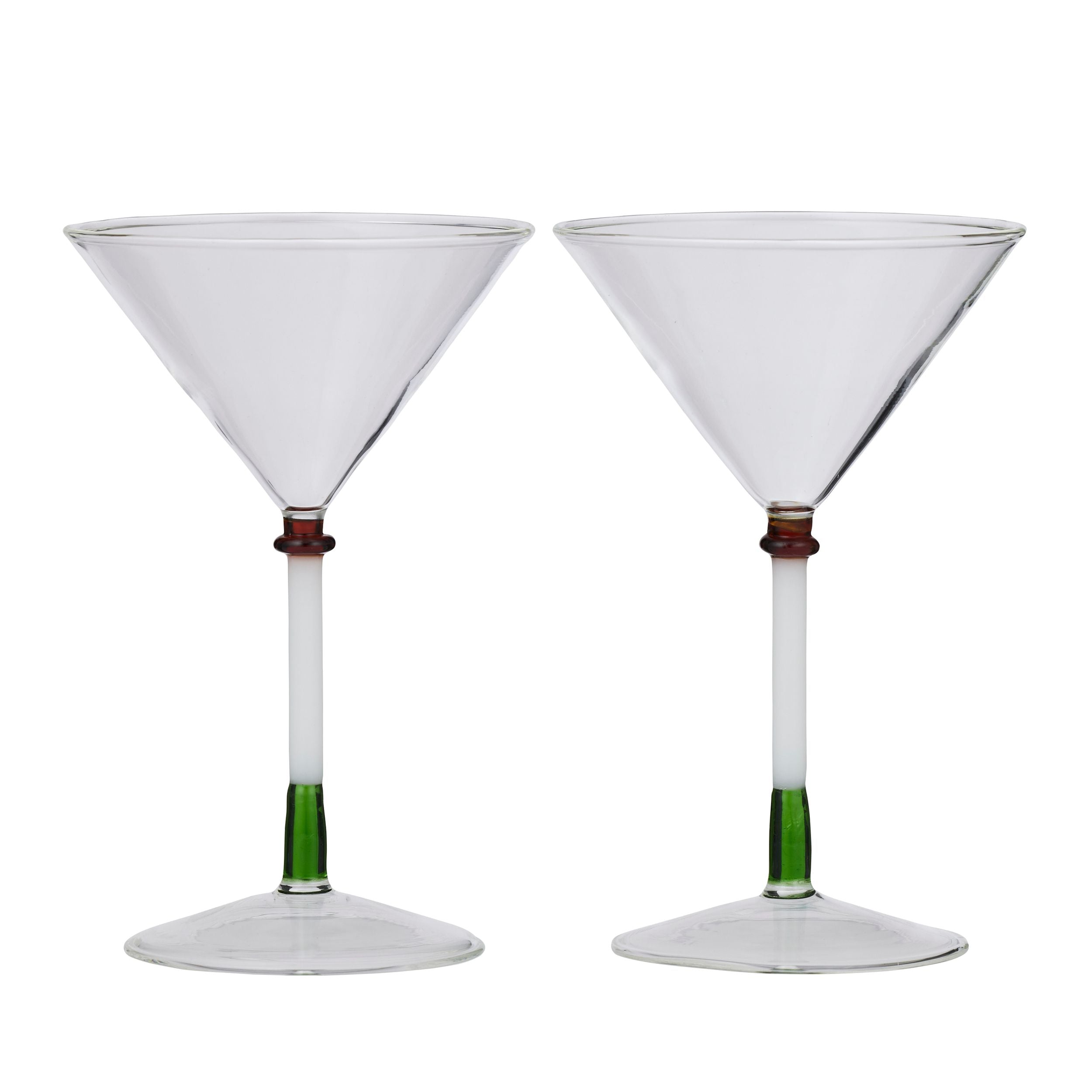 Assemble Bella Set of 2 Cocktail Glass Multi