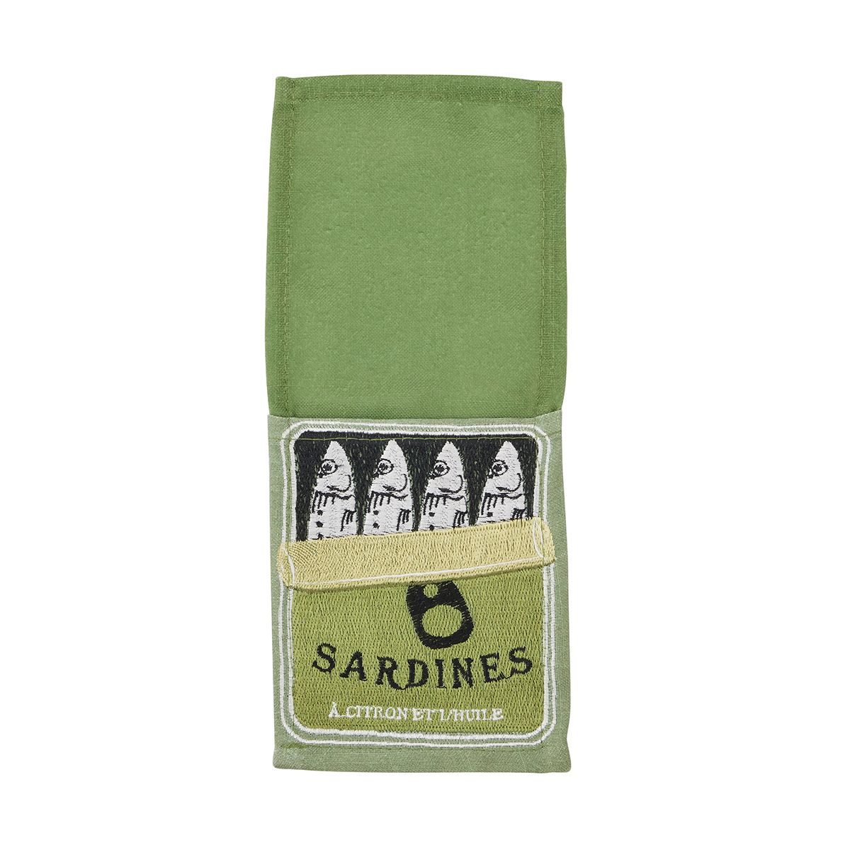 Assemble Sardine Cutlery Pouch Olive/Black