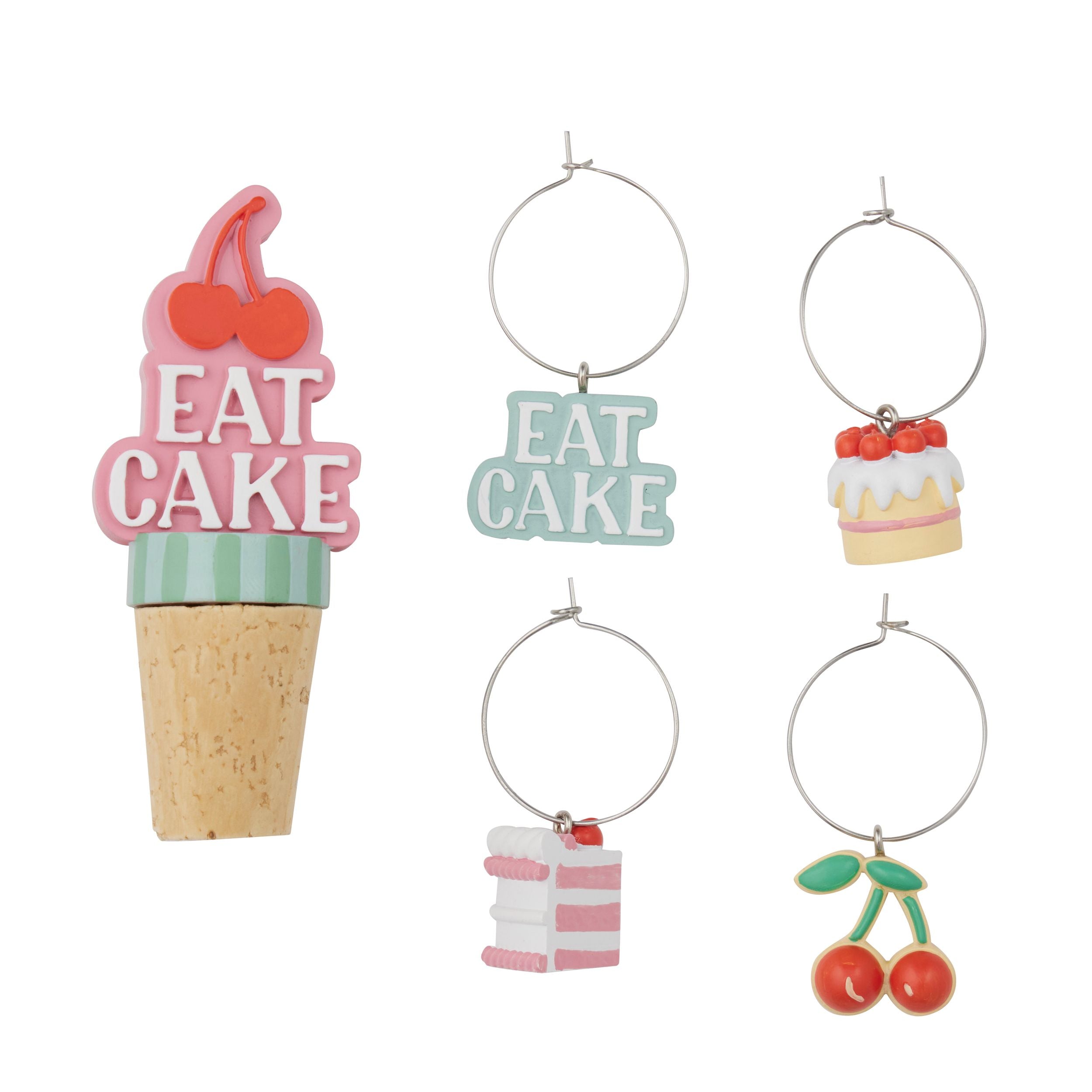 Assemble Buttercream 5pc Resin Wine Set