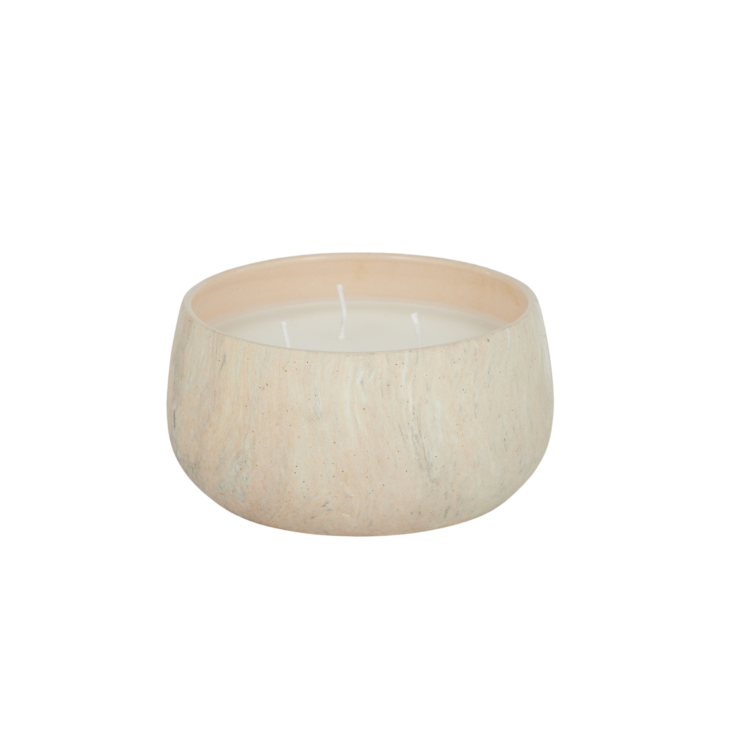 Coast To Coast Berat Ceramic Candle Jar 16x8.5cm Sandalwood