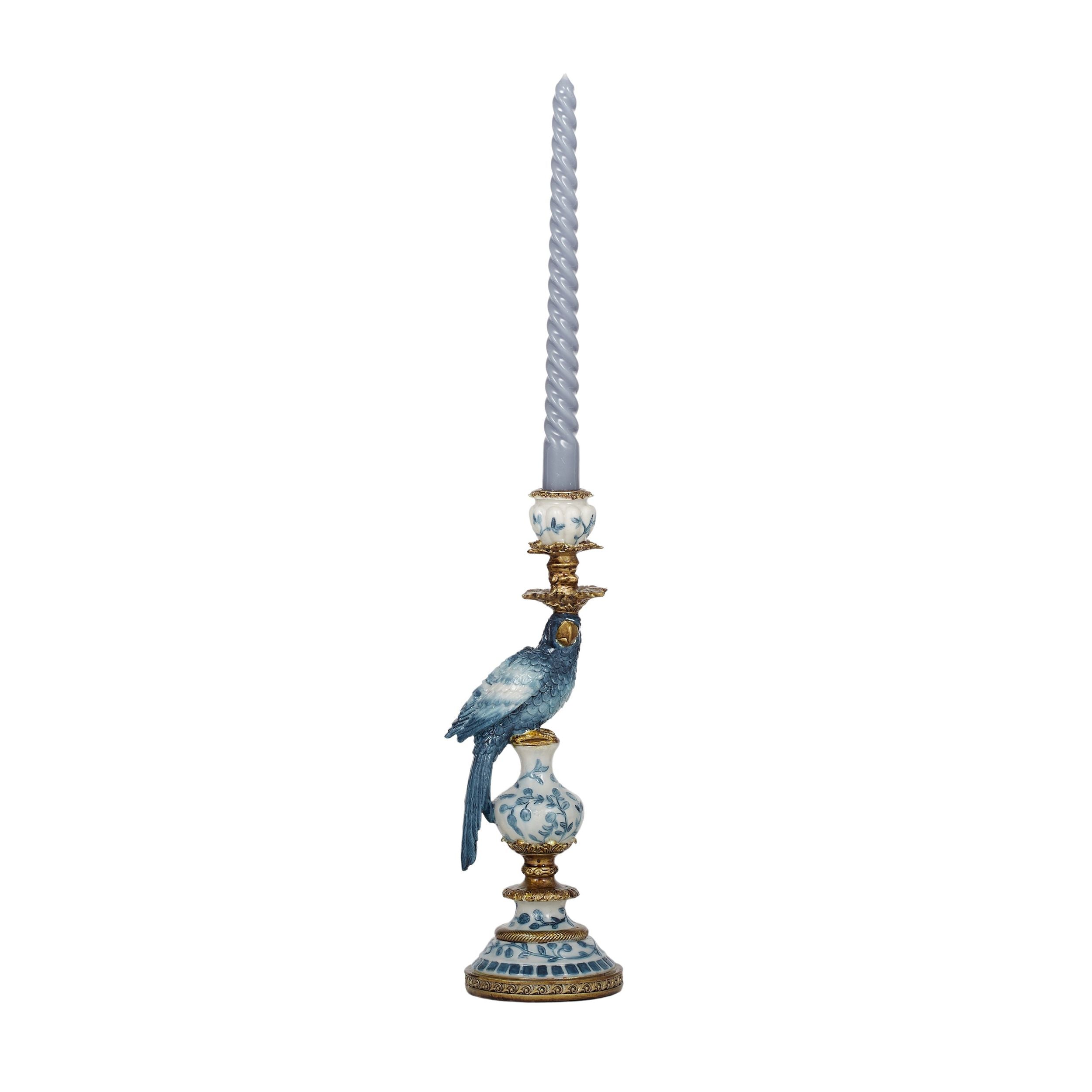 Coast To Coast Polly Parrot Resin C'Holder Blue