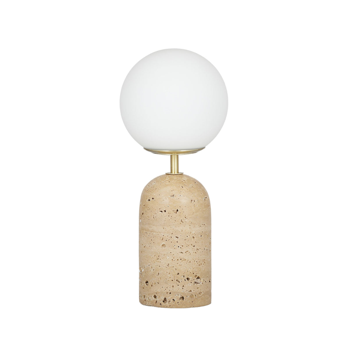 Coast To Coast Firenze Travertine Lamp 15x35cm Natural