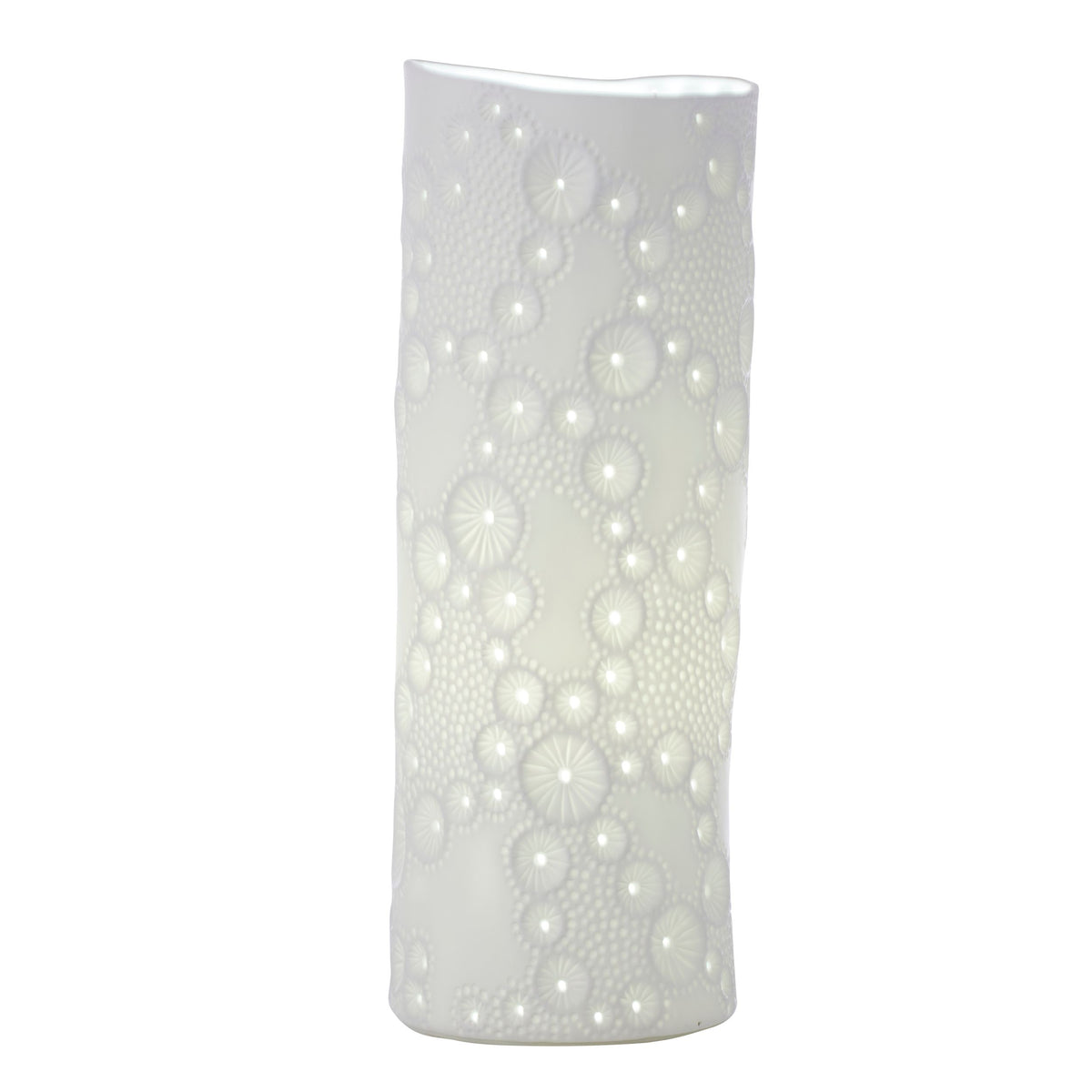 Coast To Coast Ari Porcelain Table Lamp White