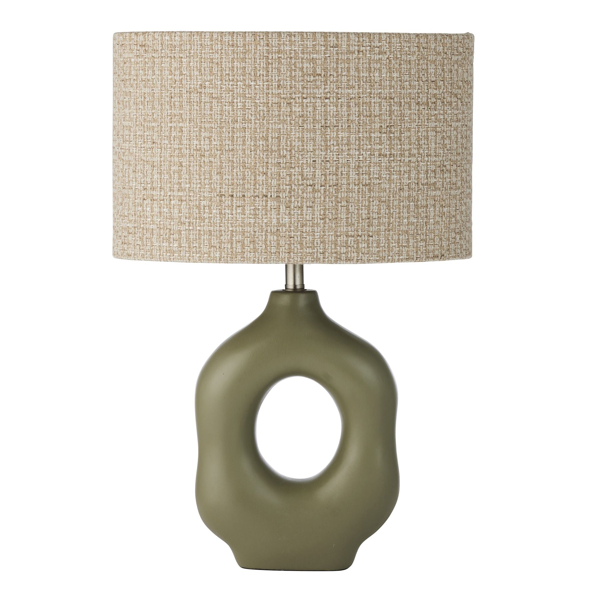 Coast To Coast Acre Resin Table Lamp Green/Natural