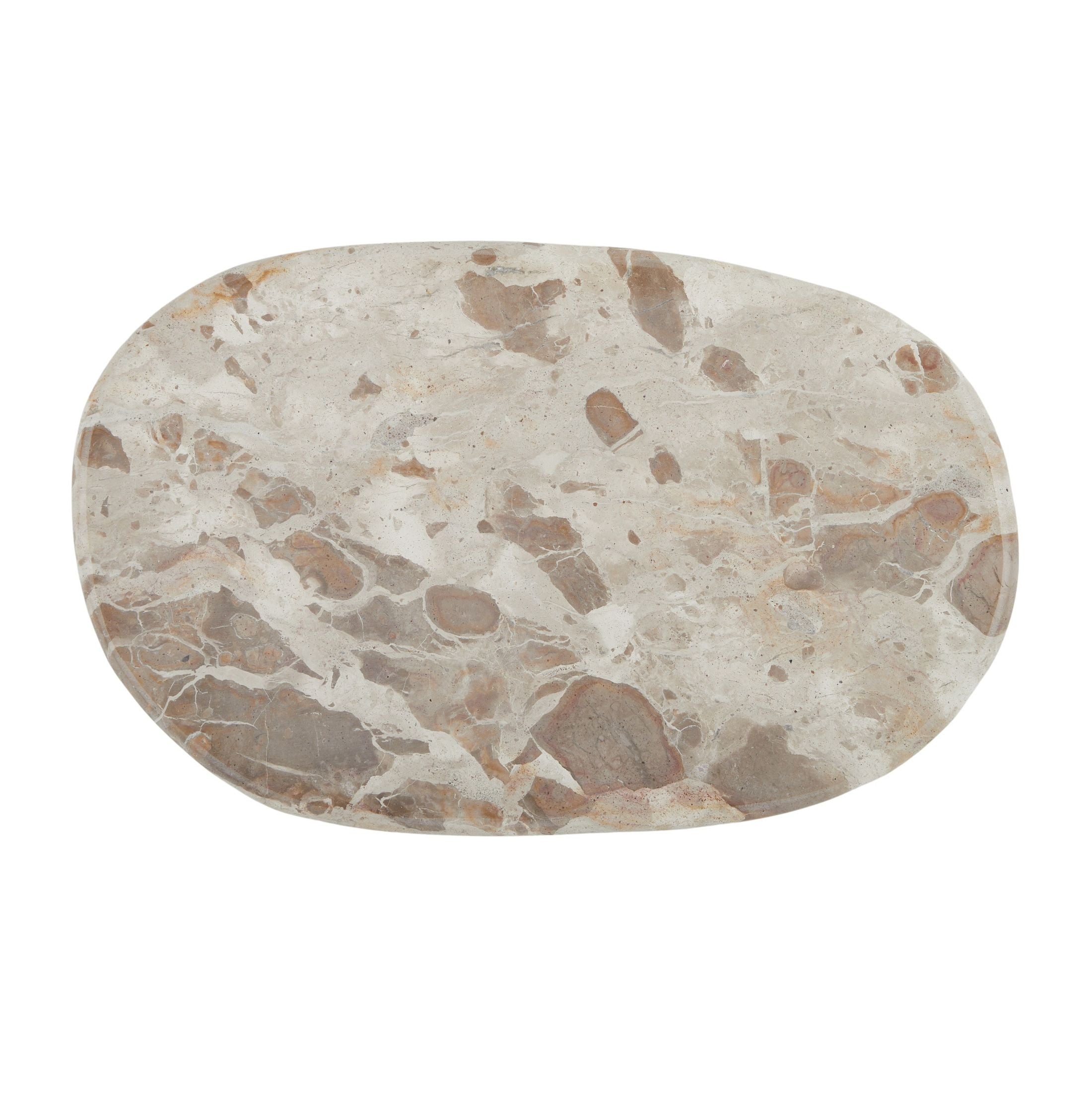 Assemble Xena Marble Serving Board 24x38cm Taupe