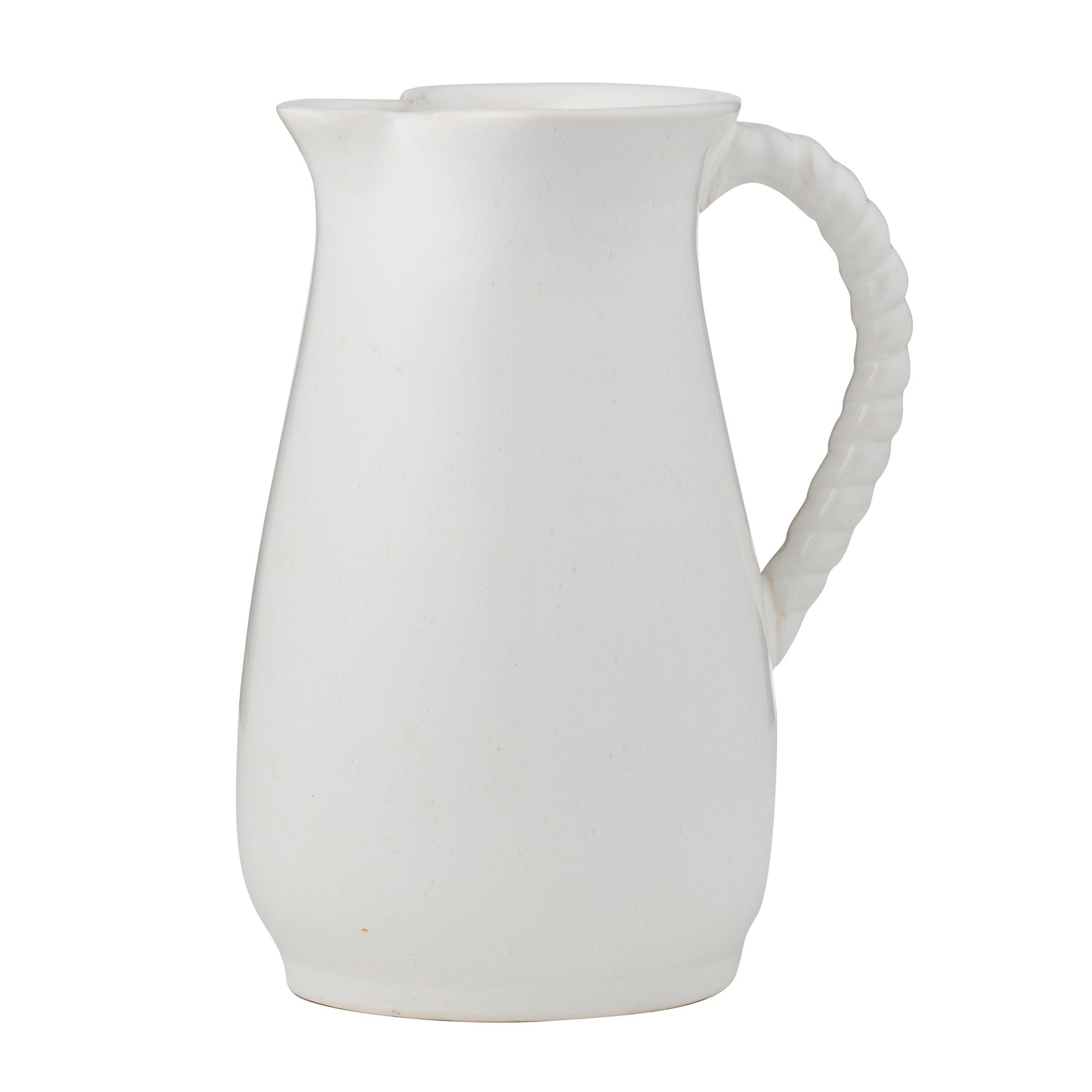 Coast To Coast Cordoba Ceramic Jug White