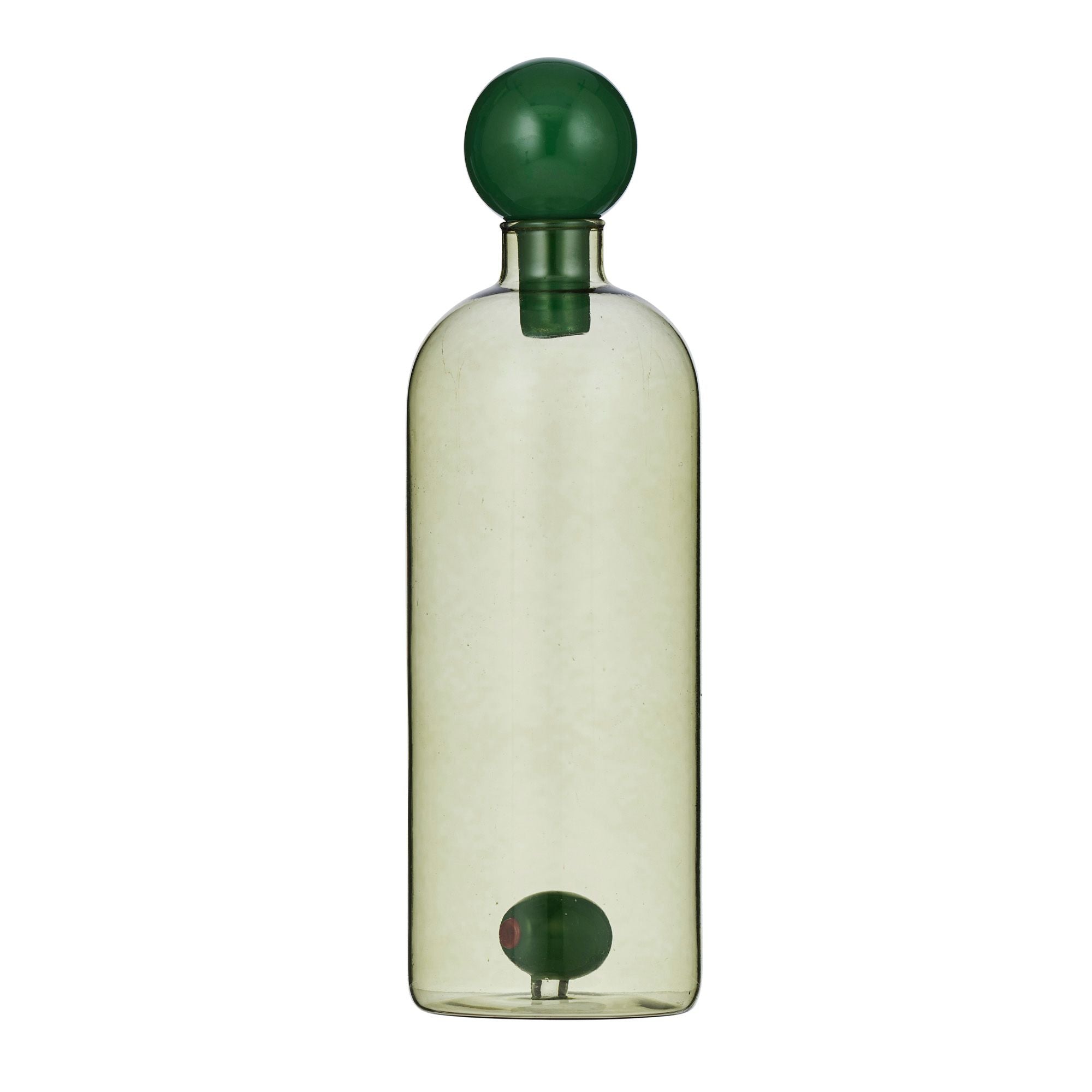 Assemble Olive Glass Oil Bottle Green