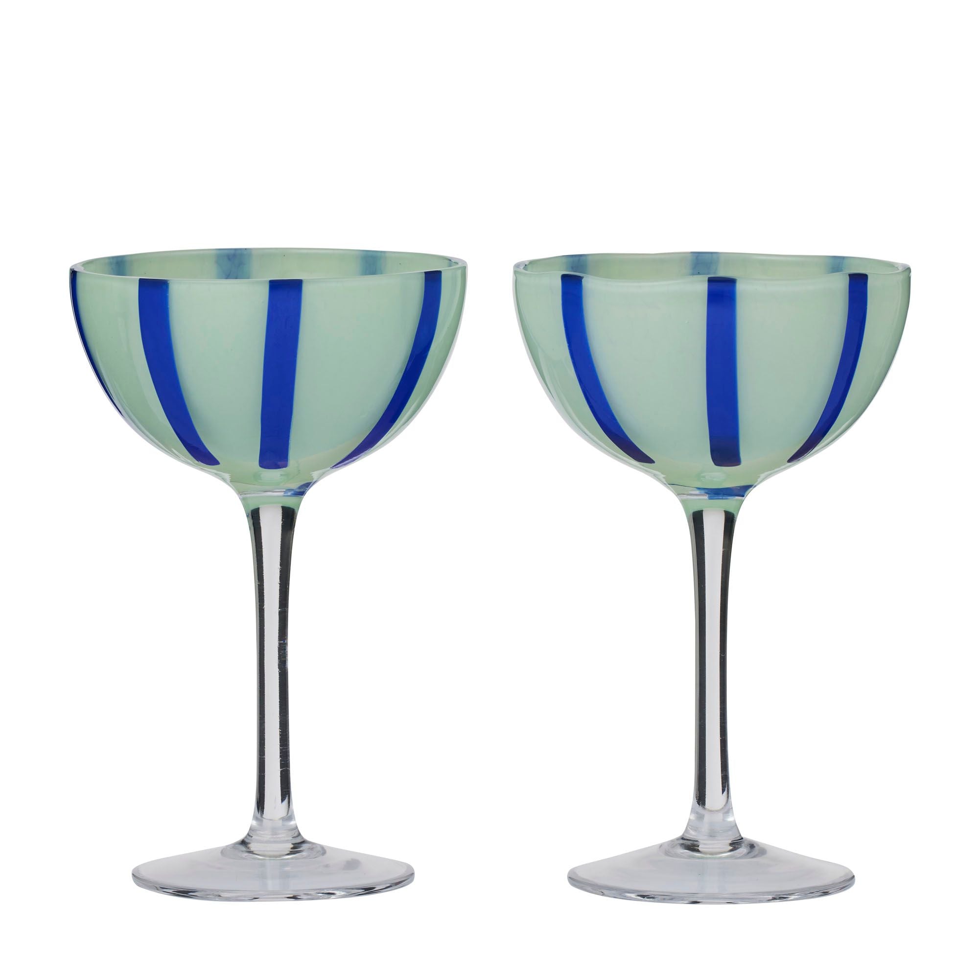 Assemble Aperitivo Set of 2 Coupe Glass Gr/B