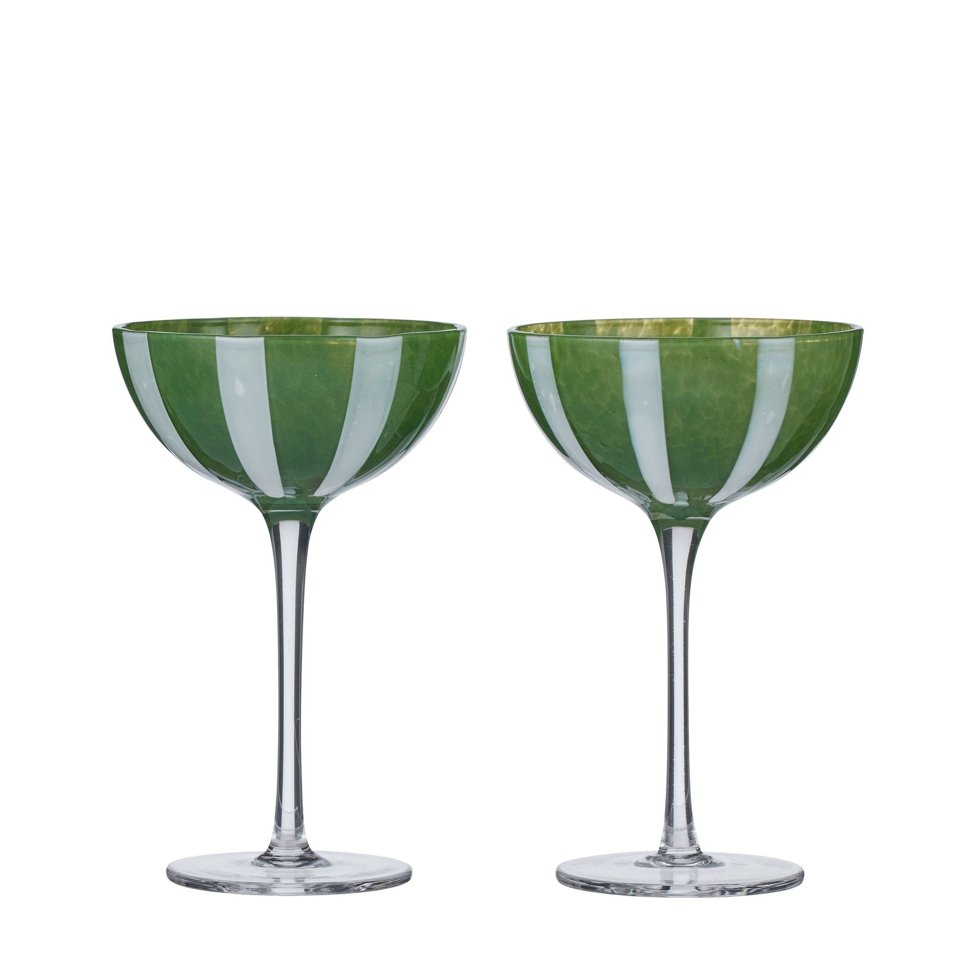 Assemble Aperitivo Set of 2 Coupe Glass Gr/I