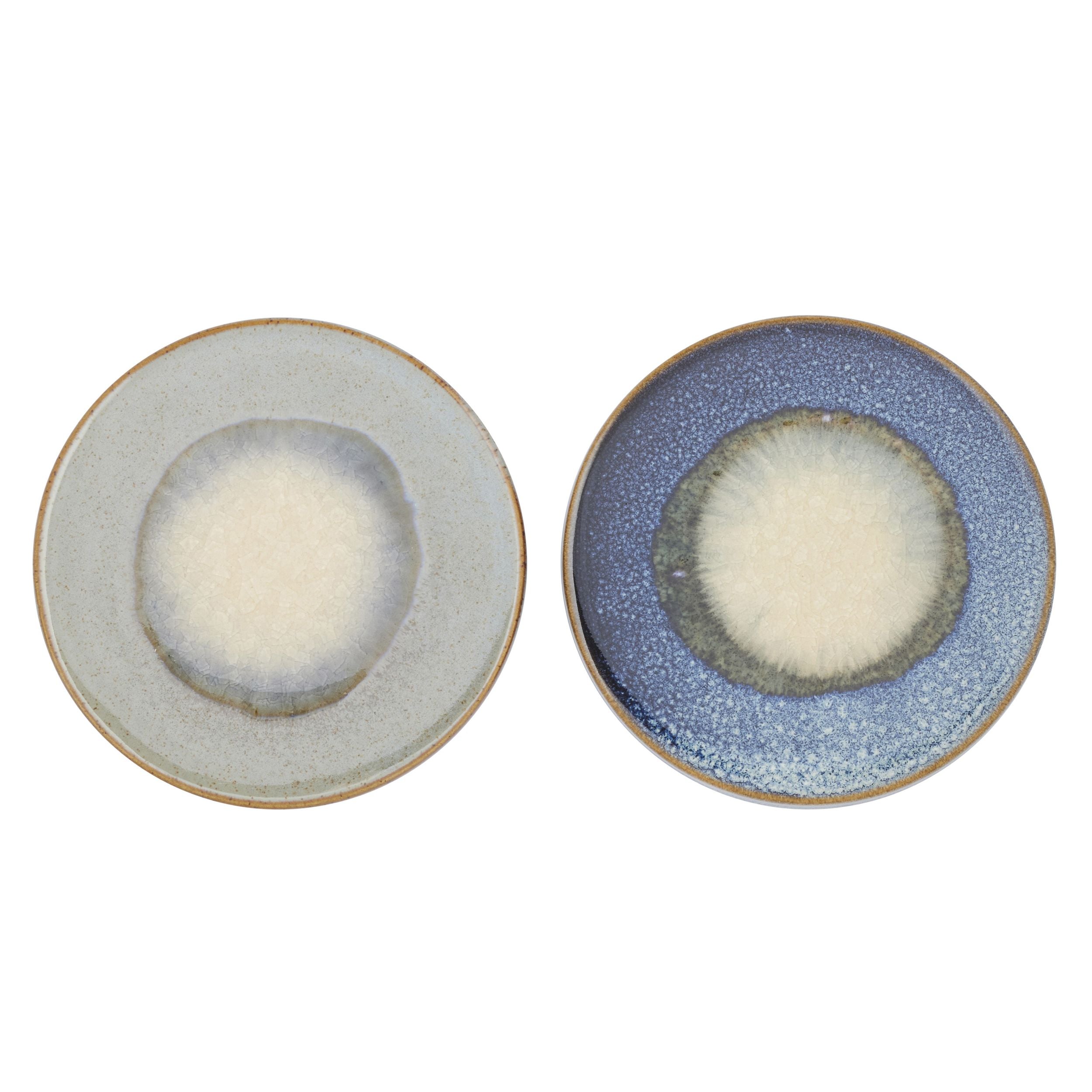 Coast To Coast Zara Ceramic Coaster Blue 2 Assorted