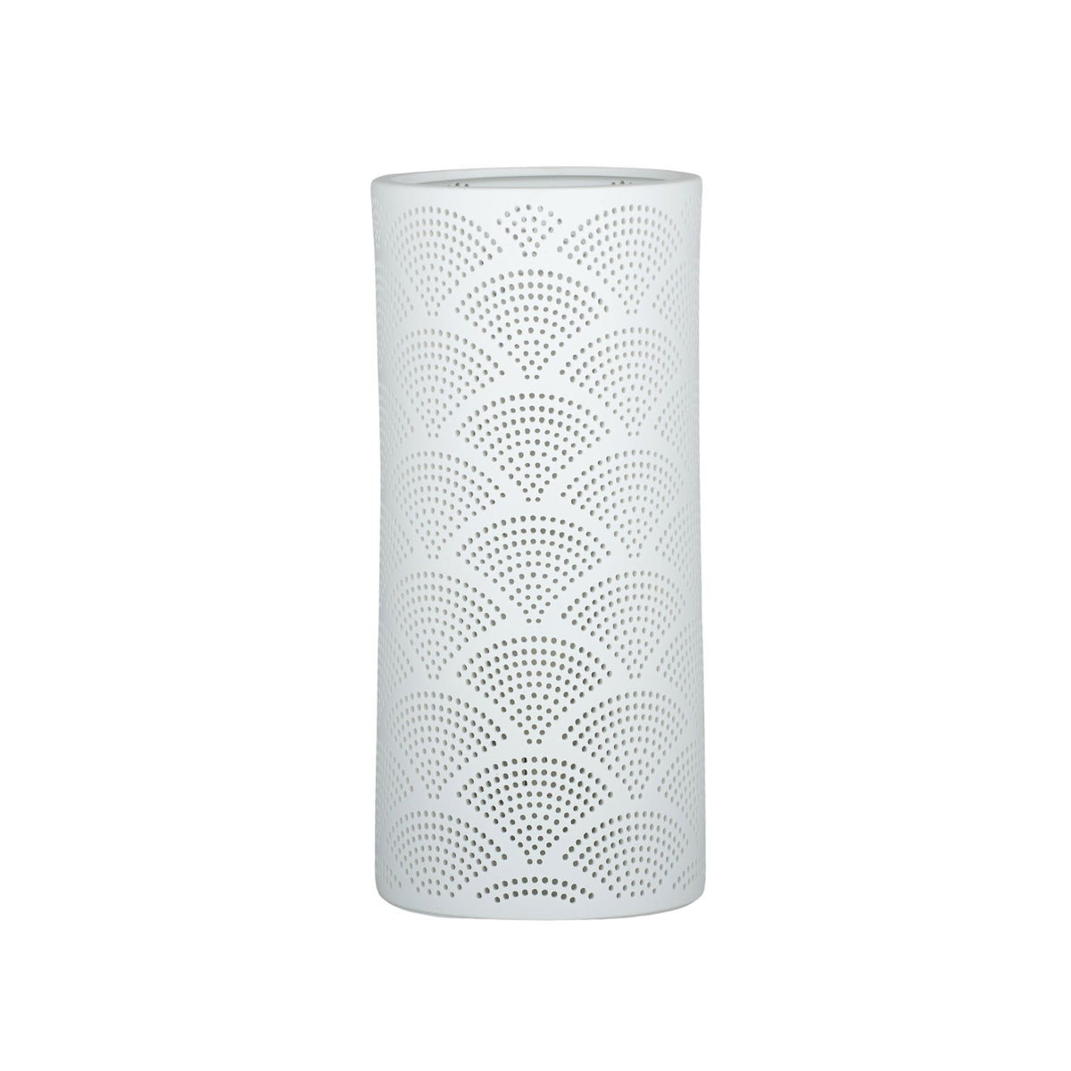 Coast To Coast Arco Porcelain Table Lamp White