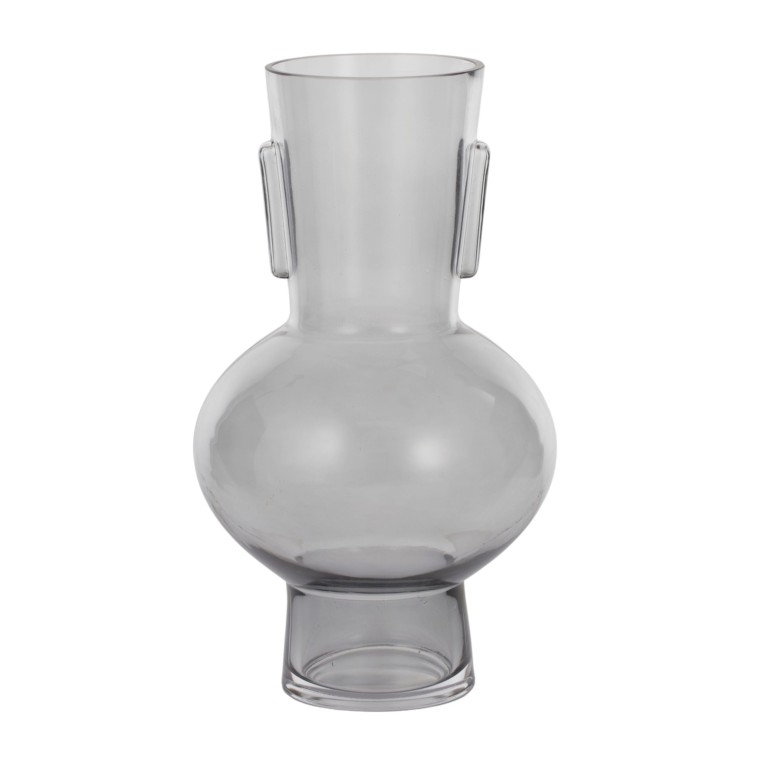 Coast To Coast Bergen Glass Vase Grey