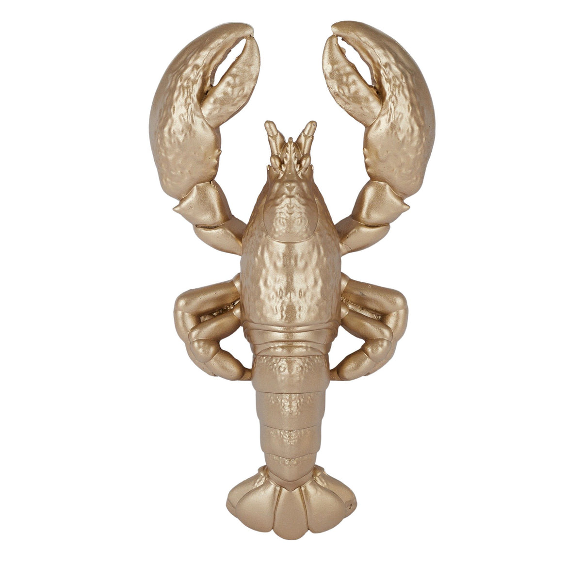 Coast To Coast Luis Lobster Resin Sculpture Gold