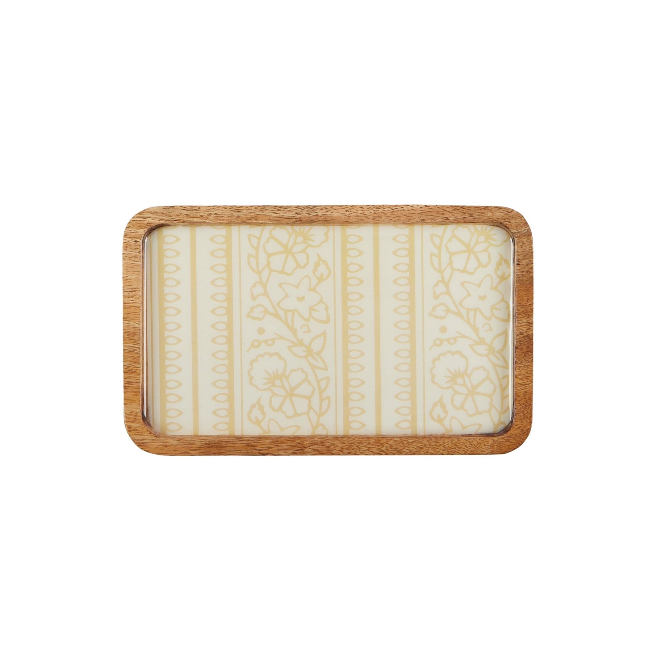 Coast To Coast Vide Wood/Enamel Trinket Butter