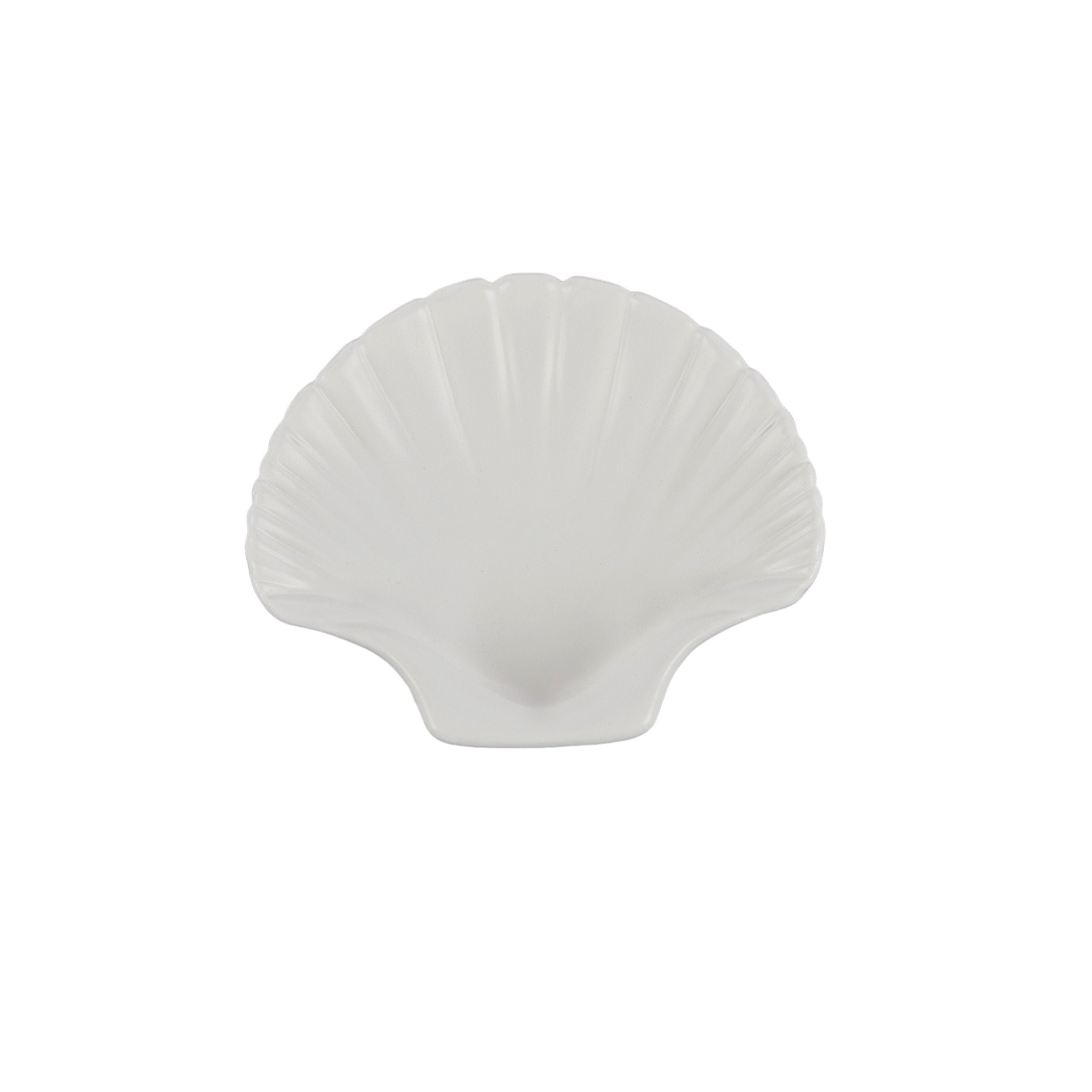 Coast To Coast Pearl Shell Resin Bowl White