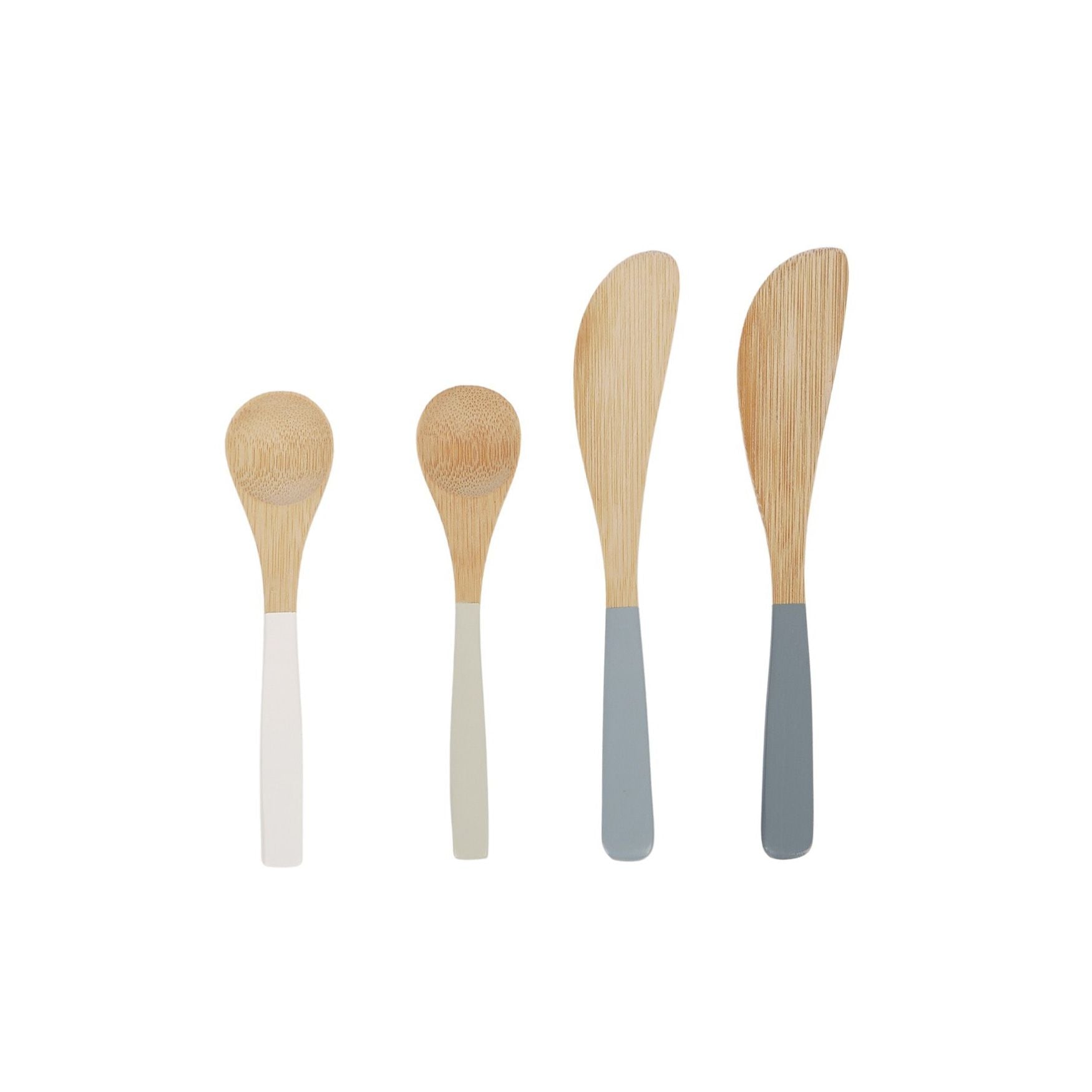 Assemble Bala Set of 4 Bamboo Spoon/Spreader Sea