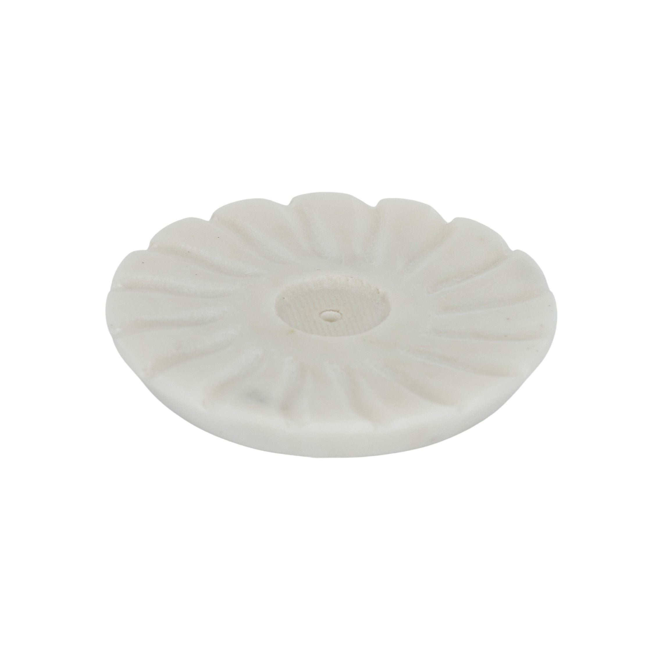 Elemental Venteux Marble Incense Holder Wh