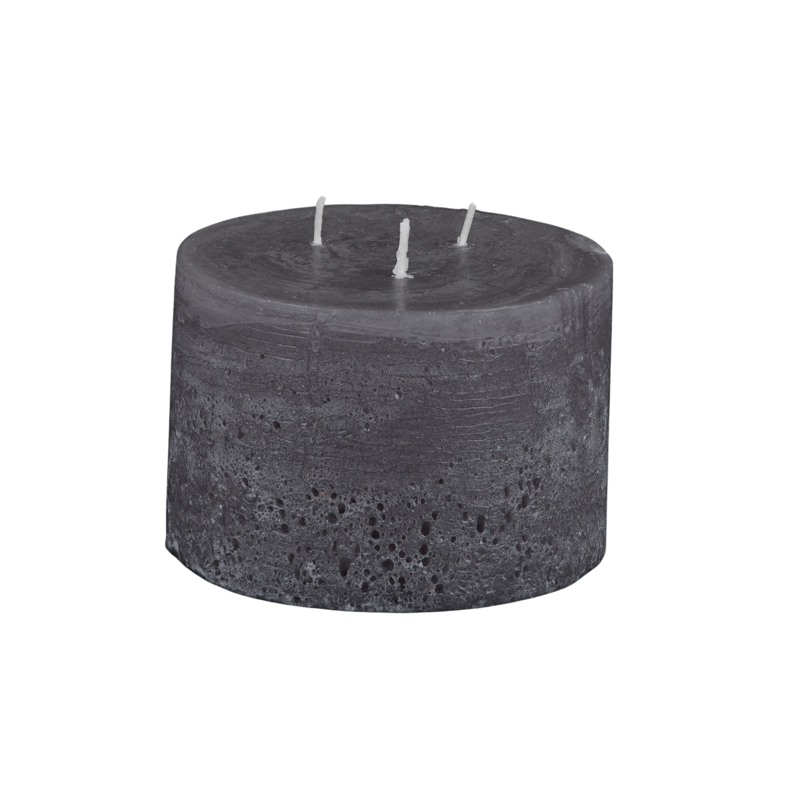 Elemental Terra Texture Pillar Candle 12x7.5cm Cha