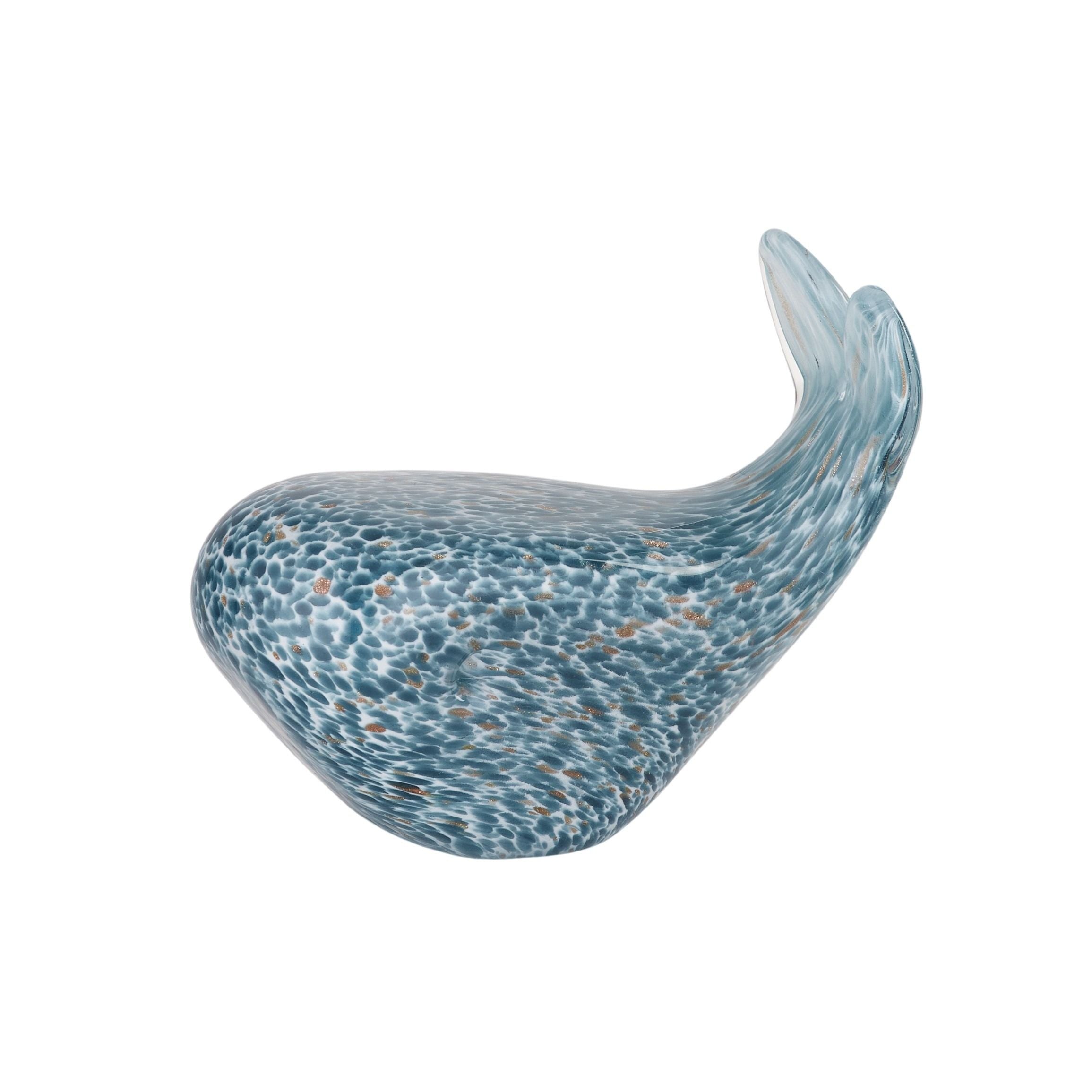 Coast To Coast Wally Whale Glass Sculpture