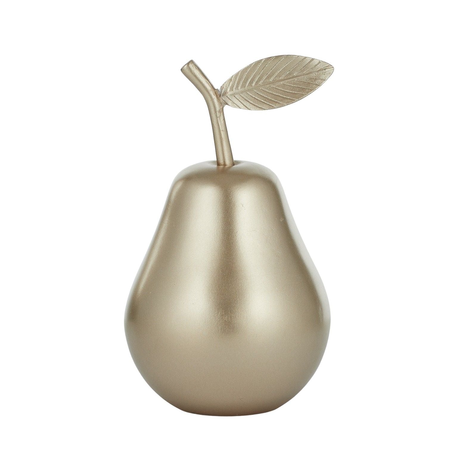 Coast To Coast Poire Resin Sculpture Gold