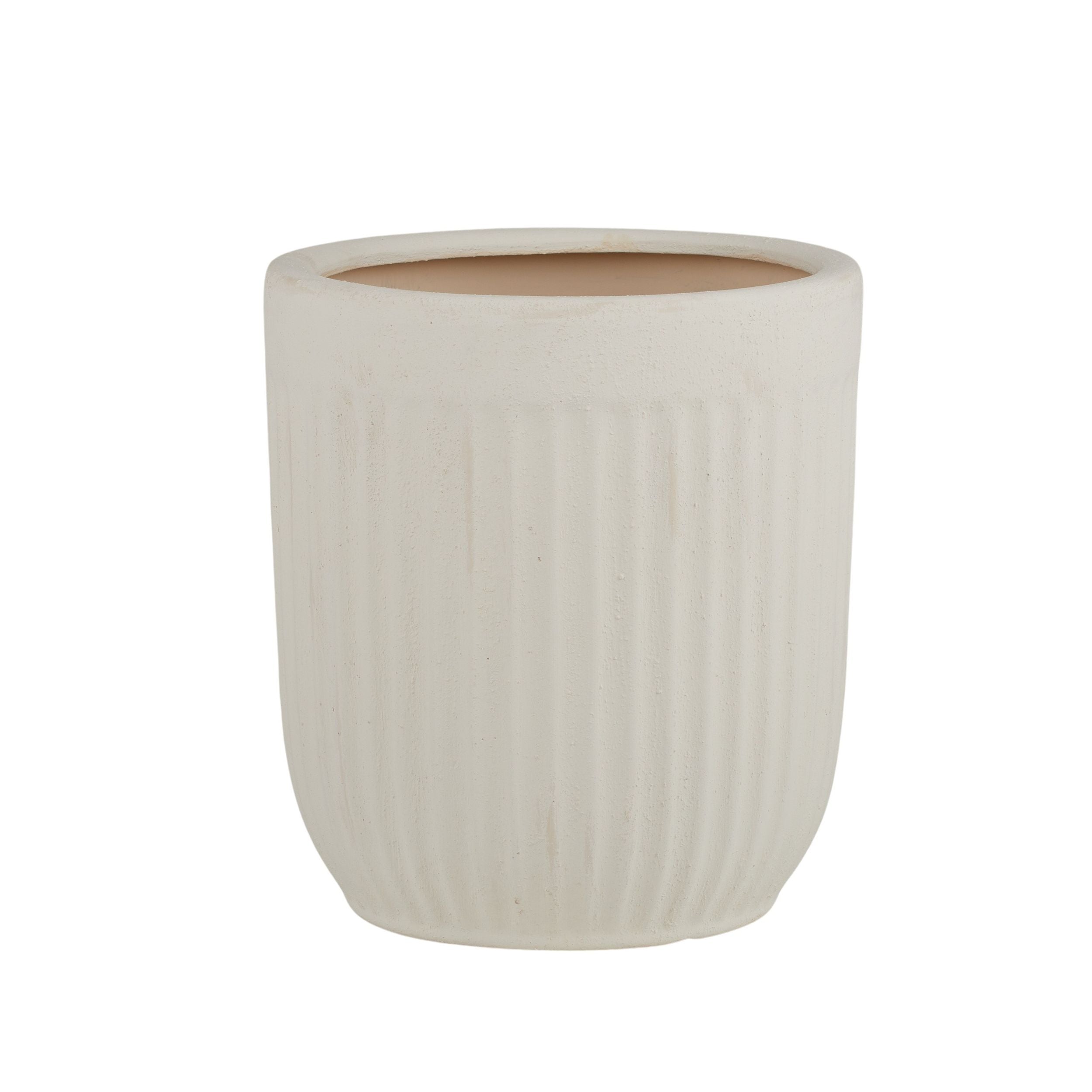 Life Botanic Jensen Ceramic Pot Ivory