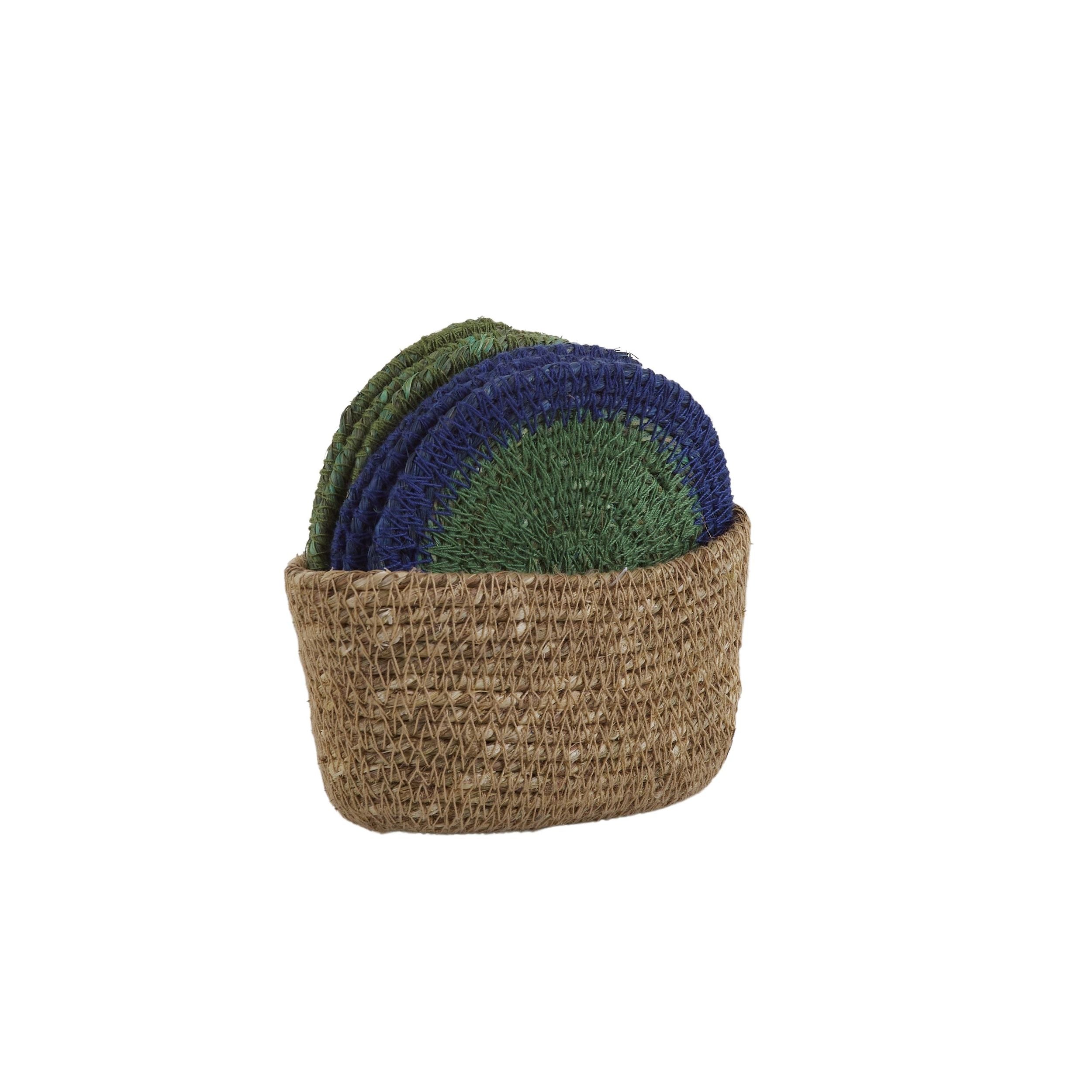 Assemble Blythe Set of 6 S'grass Coaster with Holder