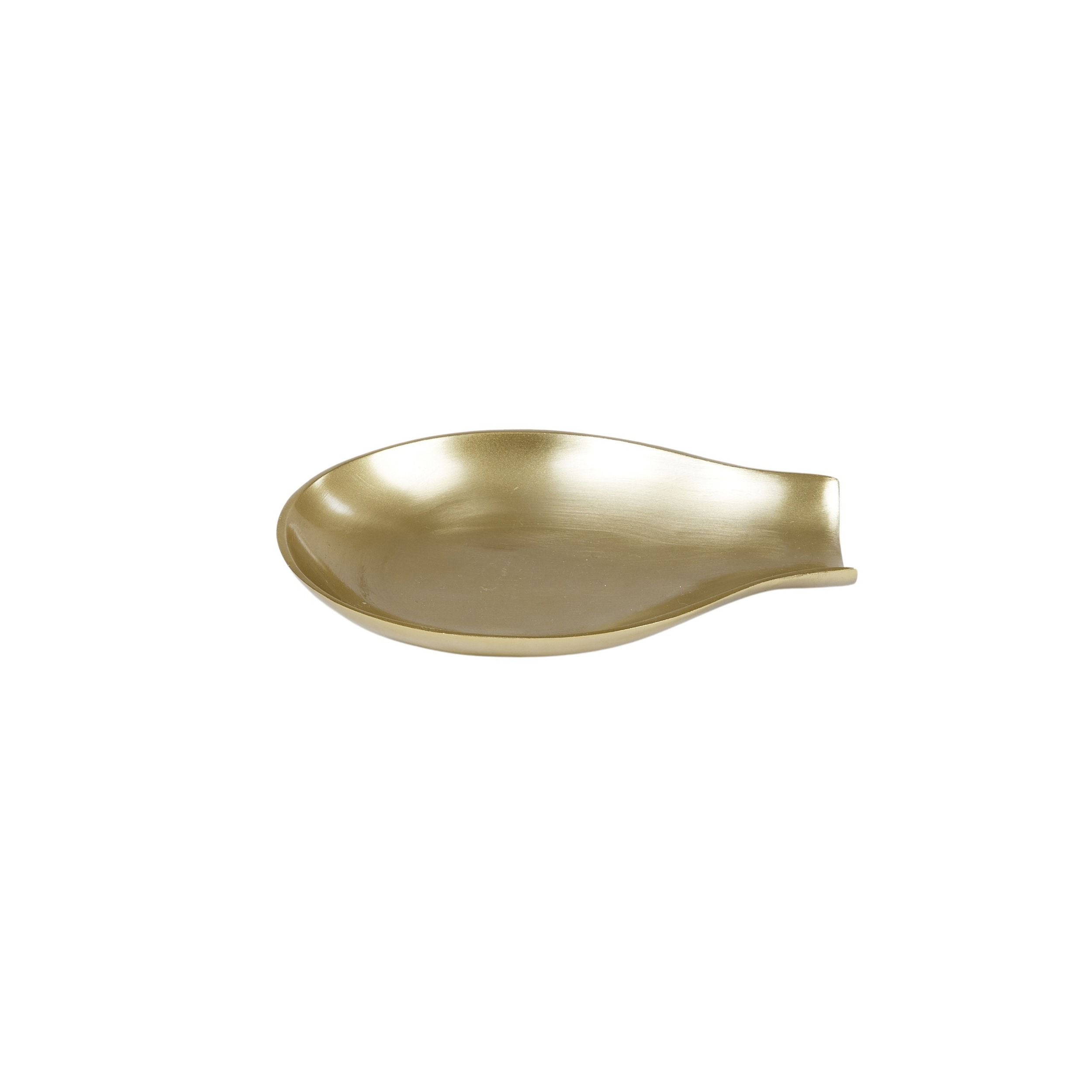 Assemble Laton Metal Spoon Rest Gold