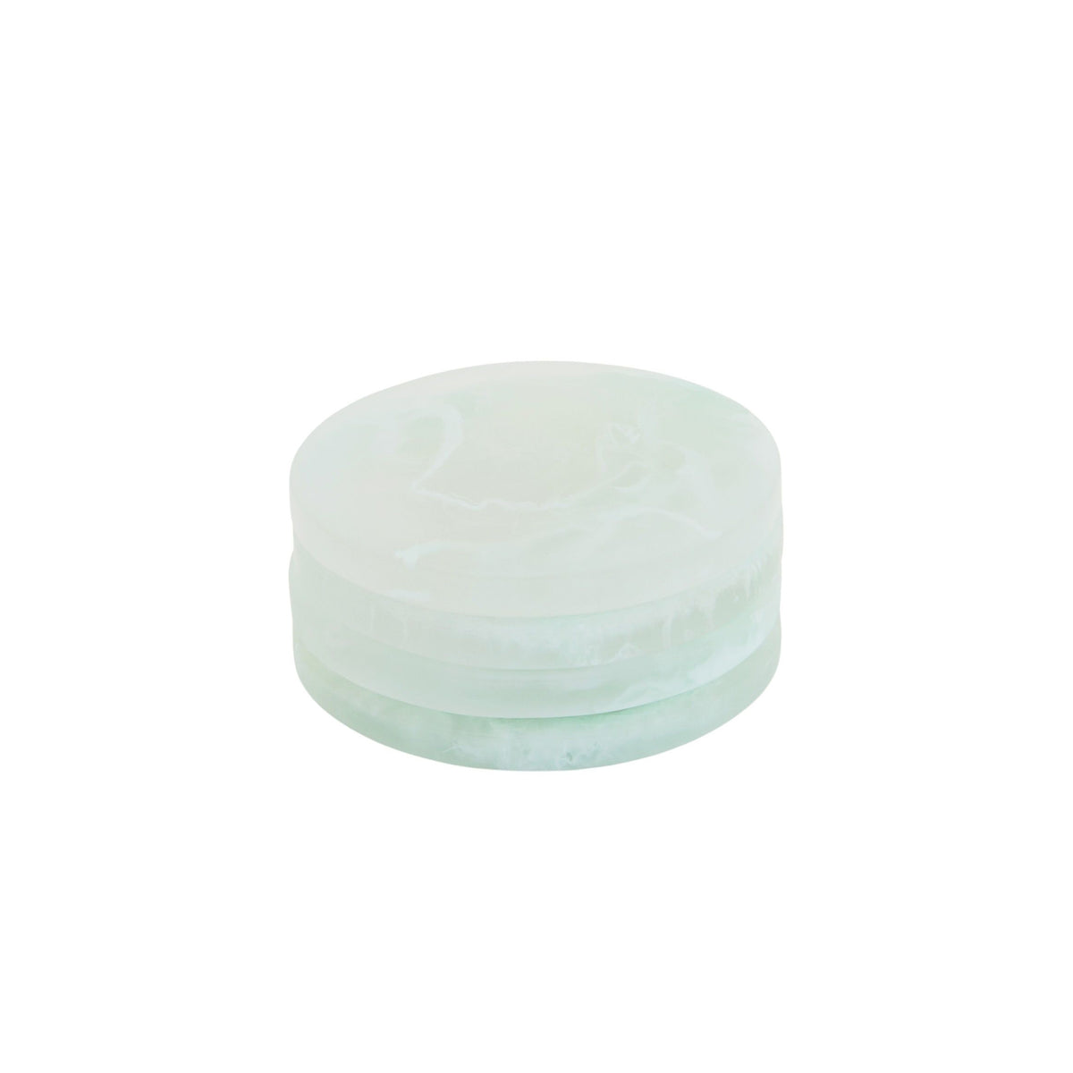 Assemble Kip Set of 4 Resin Coasters Mint