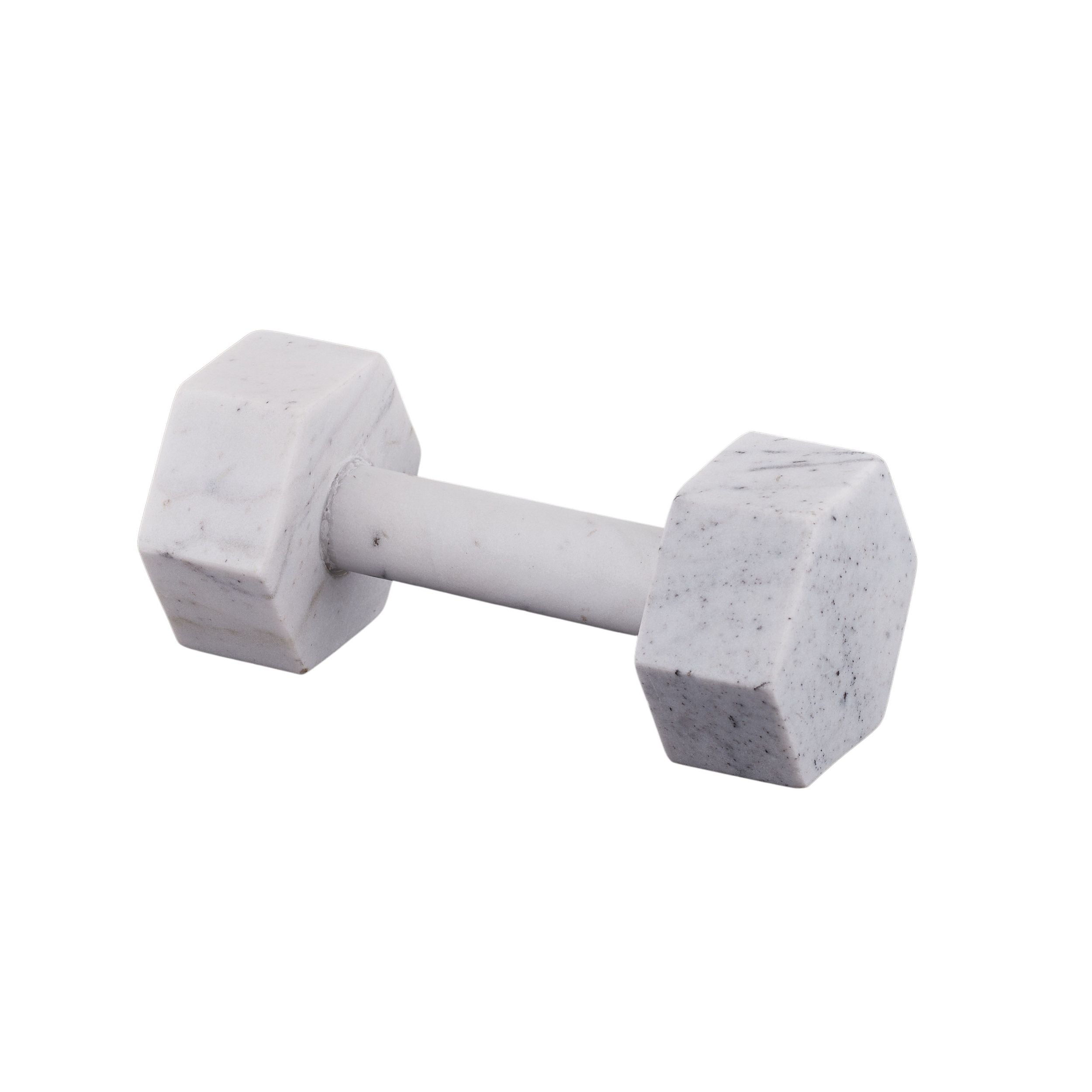 Coast To Coast Muscolo Marble Weight 17.5x7.5cm White
