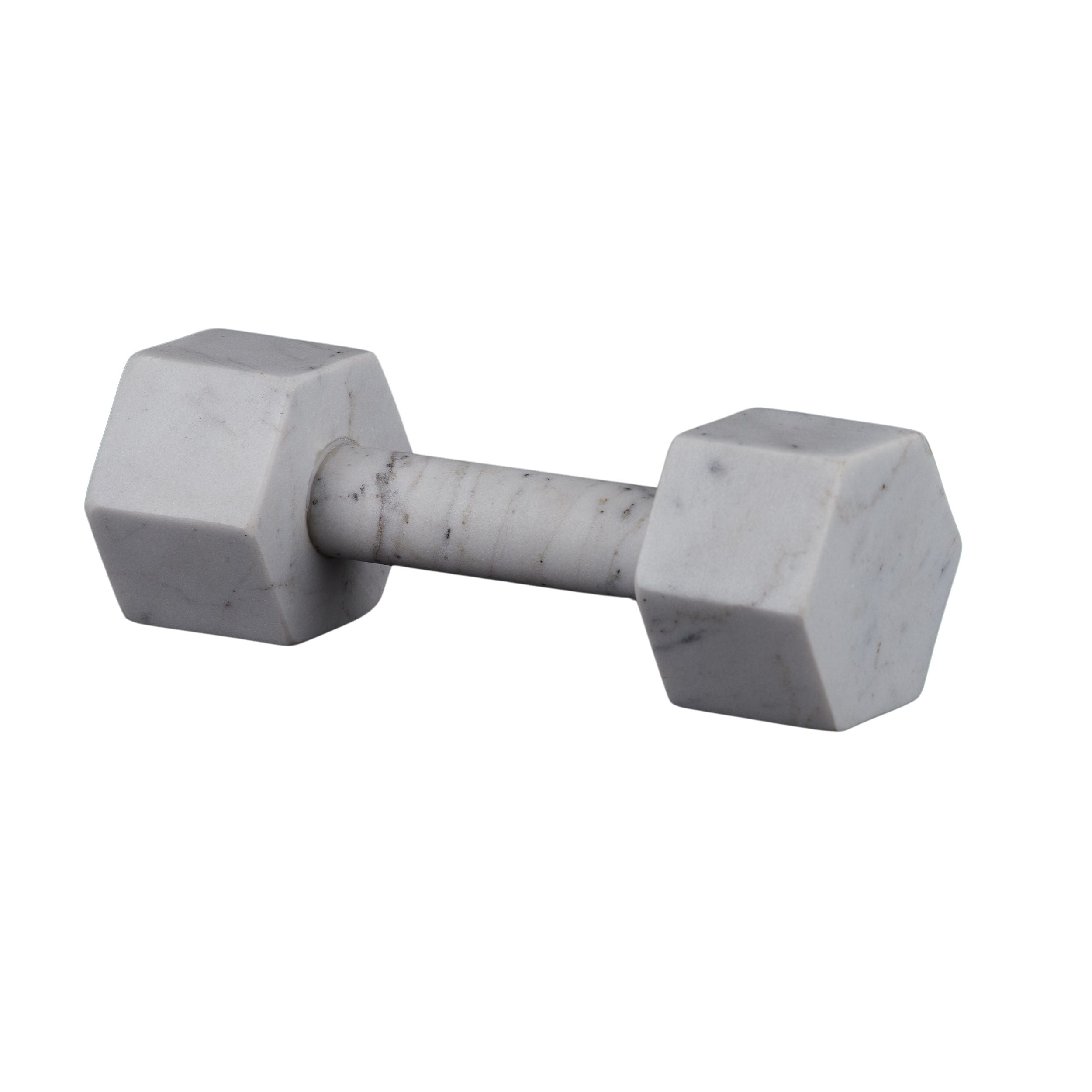 Coast To Coast Muscolo Marble Weight 21x7.5cm White