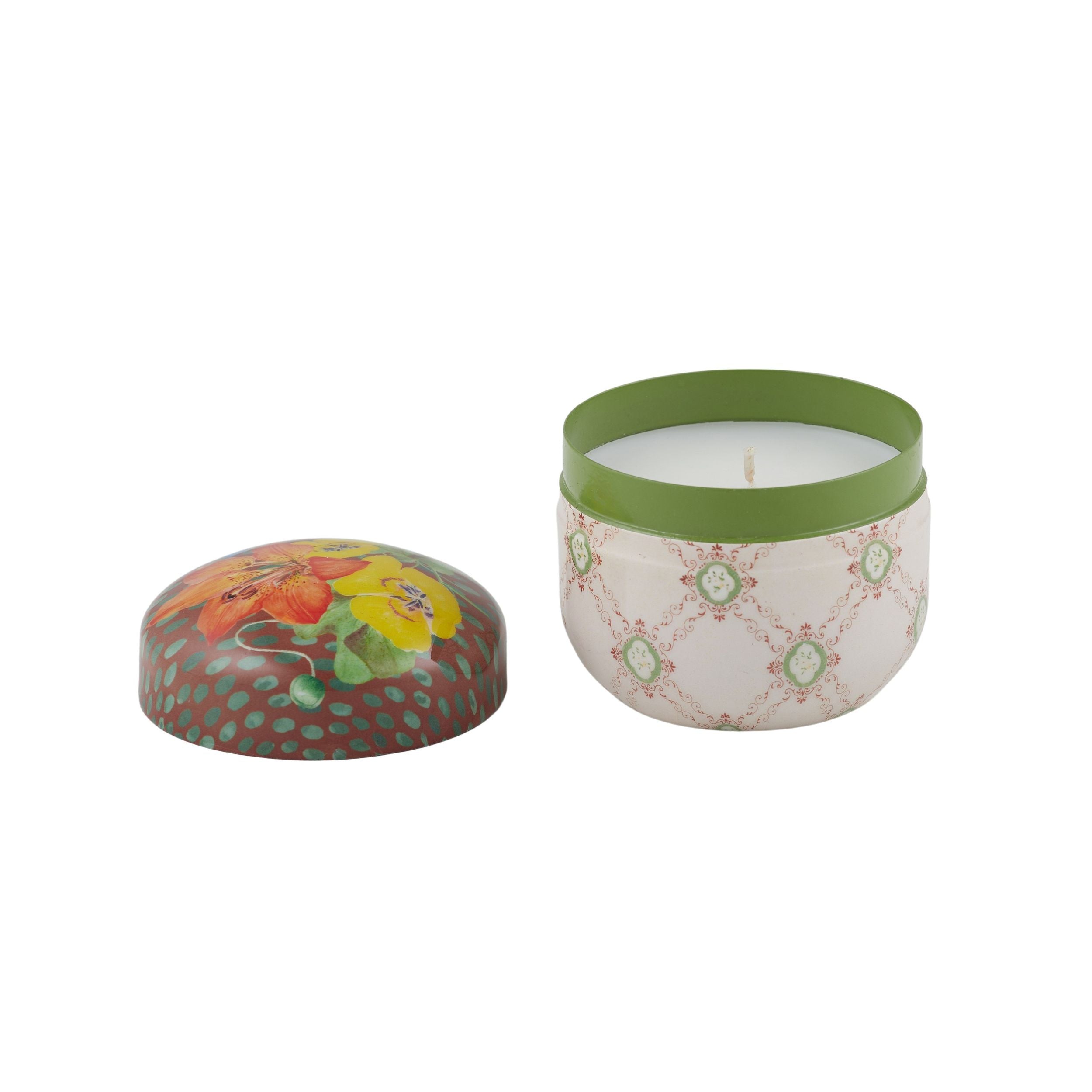 Elemental Vertiv Sandlewood Metal Candle Jar