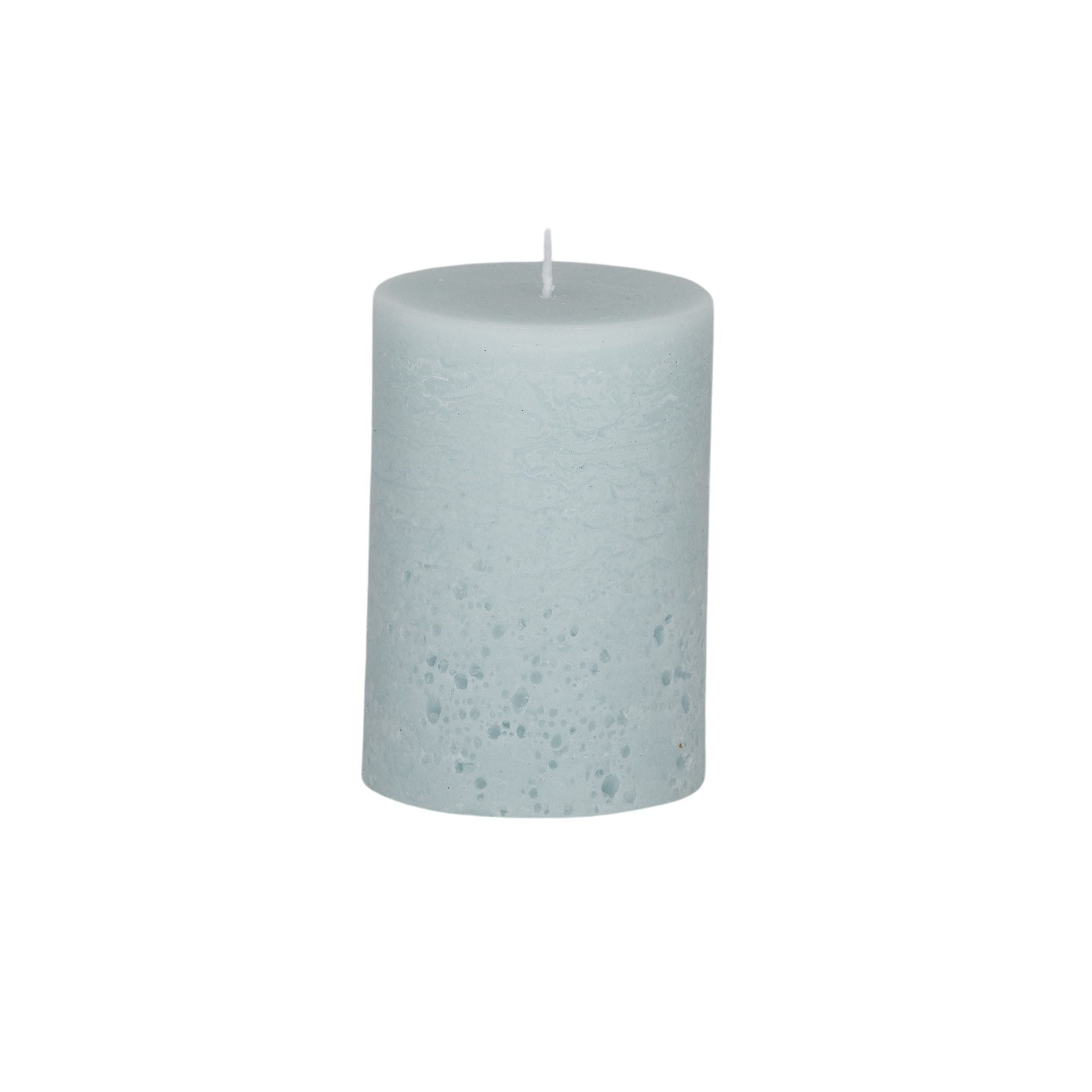 Elemental Terra Texture Pillar Candle 7x10cm Sky