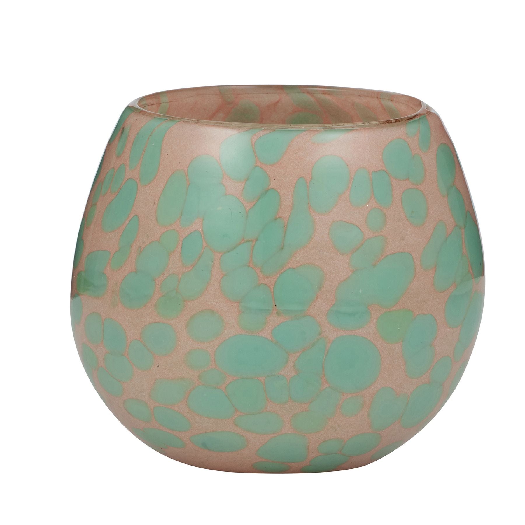 Coast To Coast Myoma 5% Glass Candle Pink/Blue