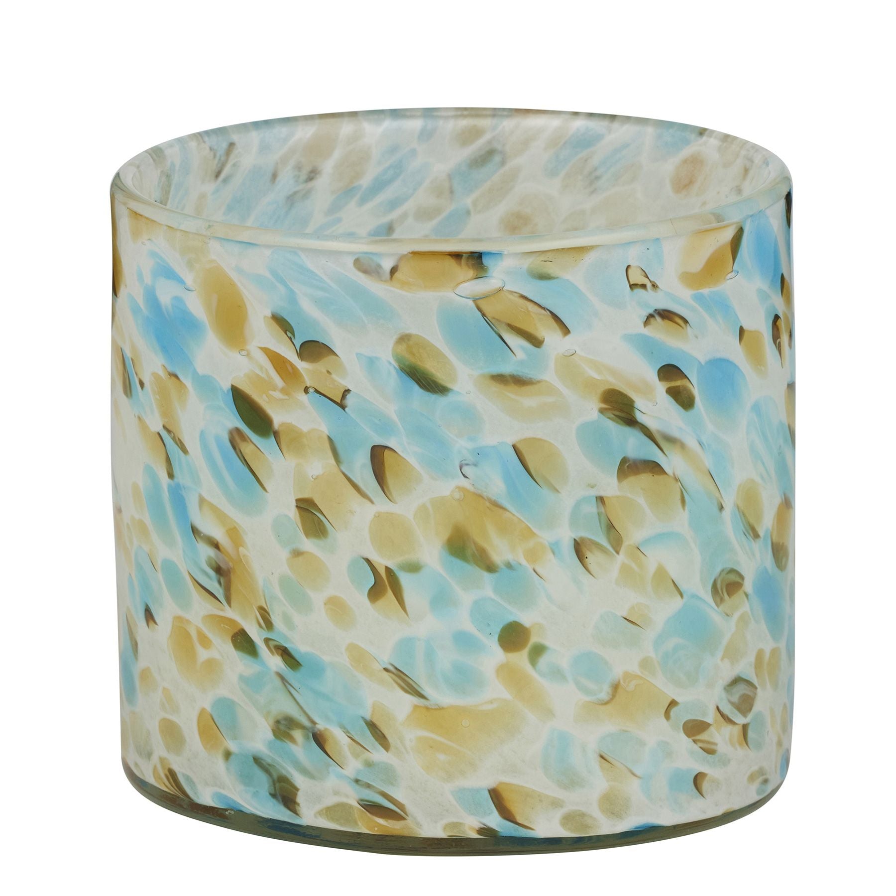 Coast To Coast Oasis 5% Glass Candle Blue/Green
