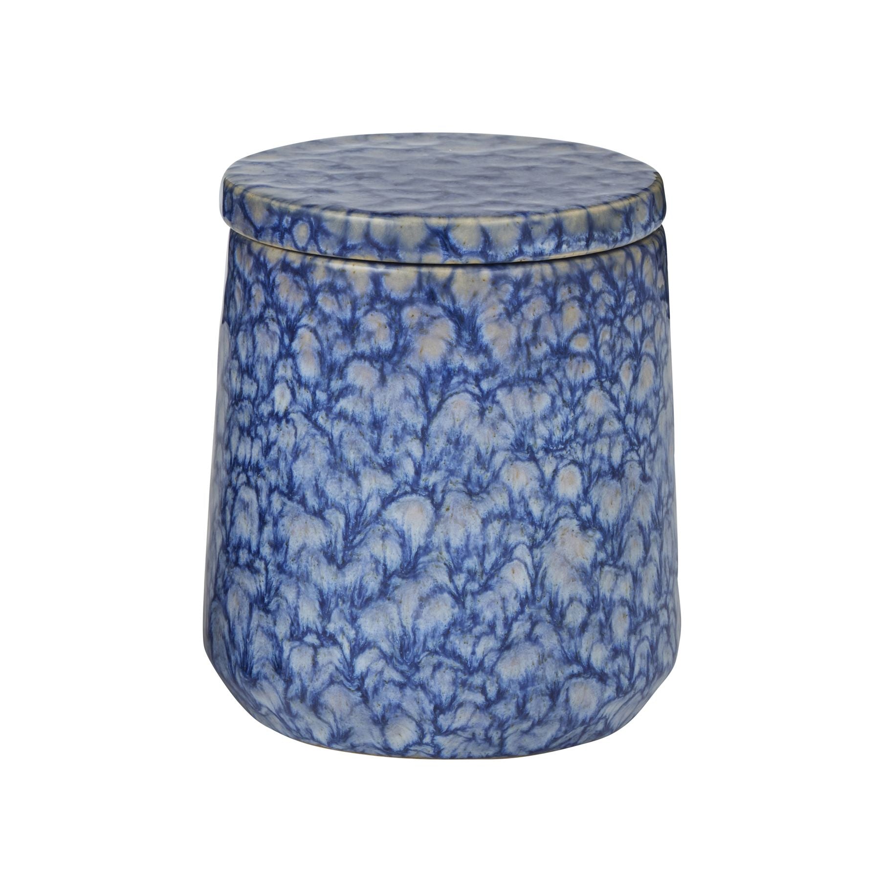 Elemental Splat Ceramic Candle Jar Seasalt